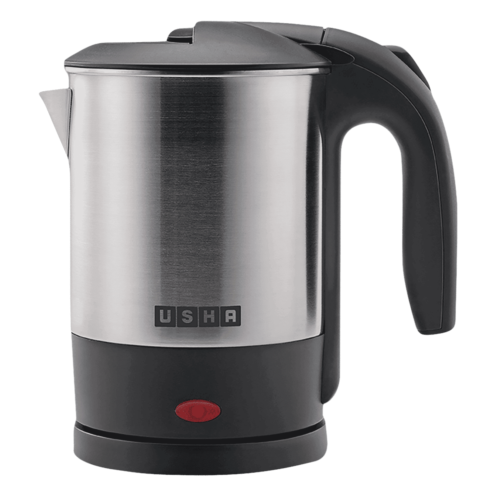 USHA EK3710 1350 Watt 1 Litre Electric Kettle with Boil Dry Protection (Silver)