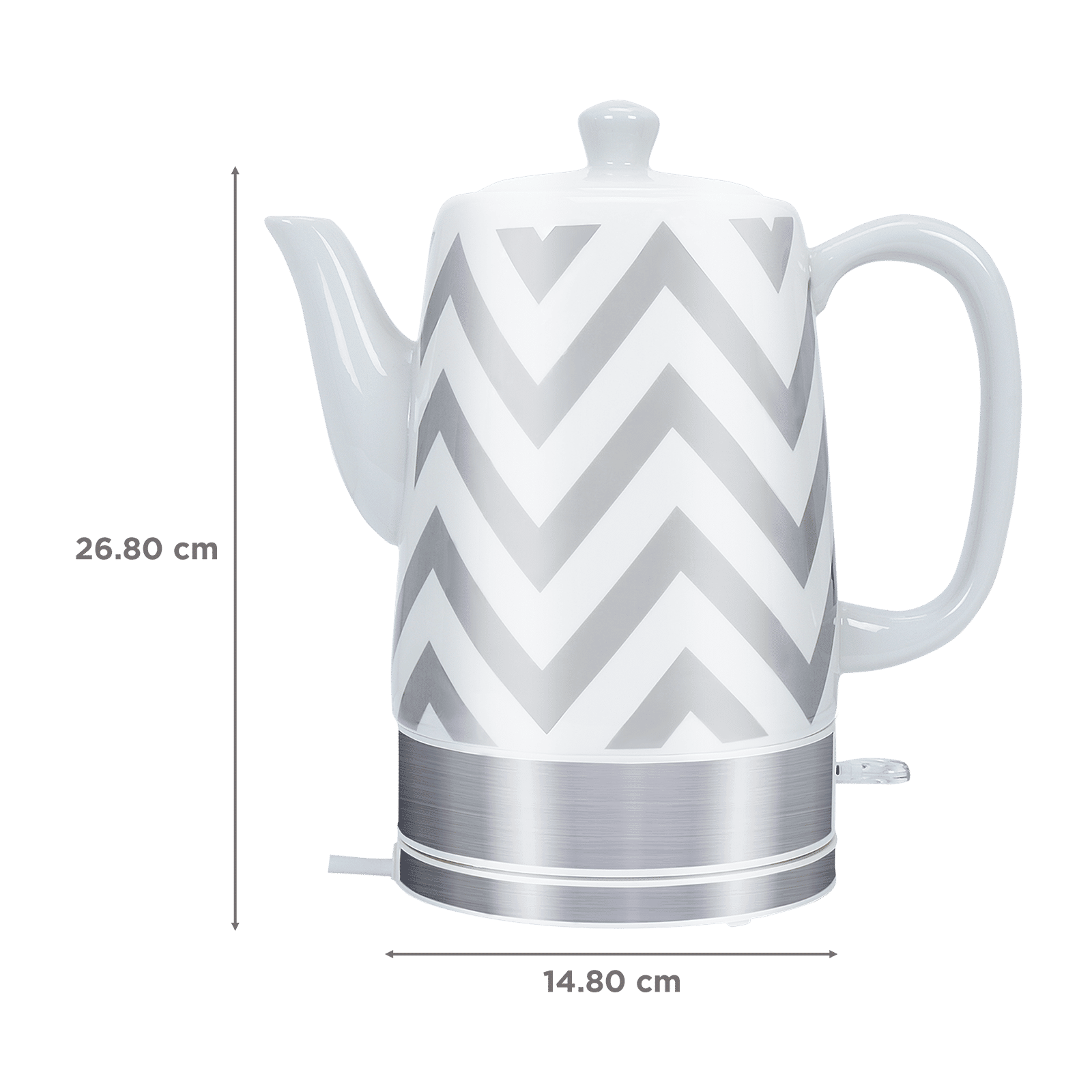 Buy Croma 1630 Watt Litre Electric Kettle with Detachable Base - Main Image