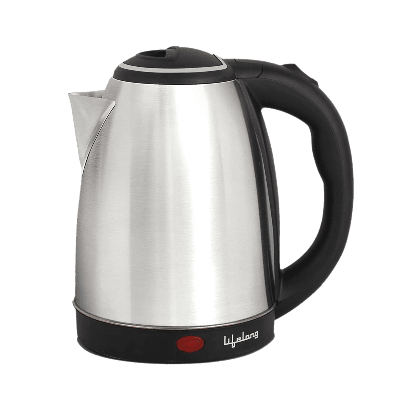 Lifelong LLEK15 1500 Watt 1.5 Litre Electric Kettle with 360 Degree Rotation Base (Silver)