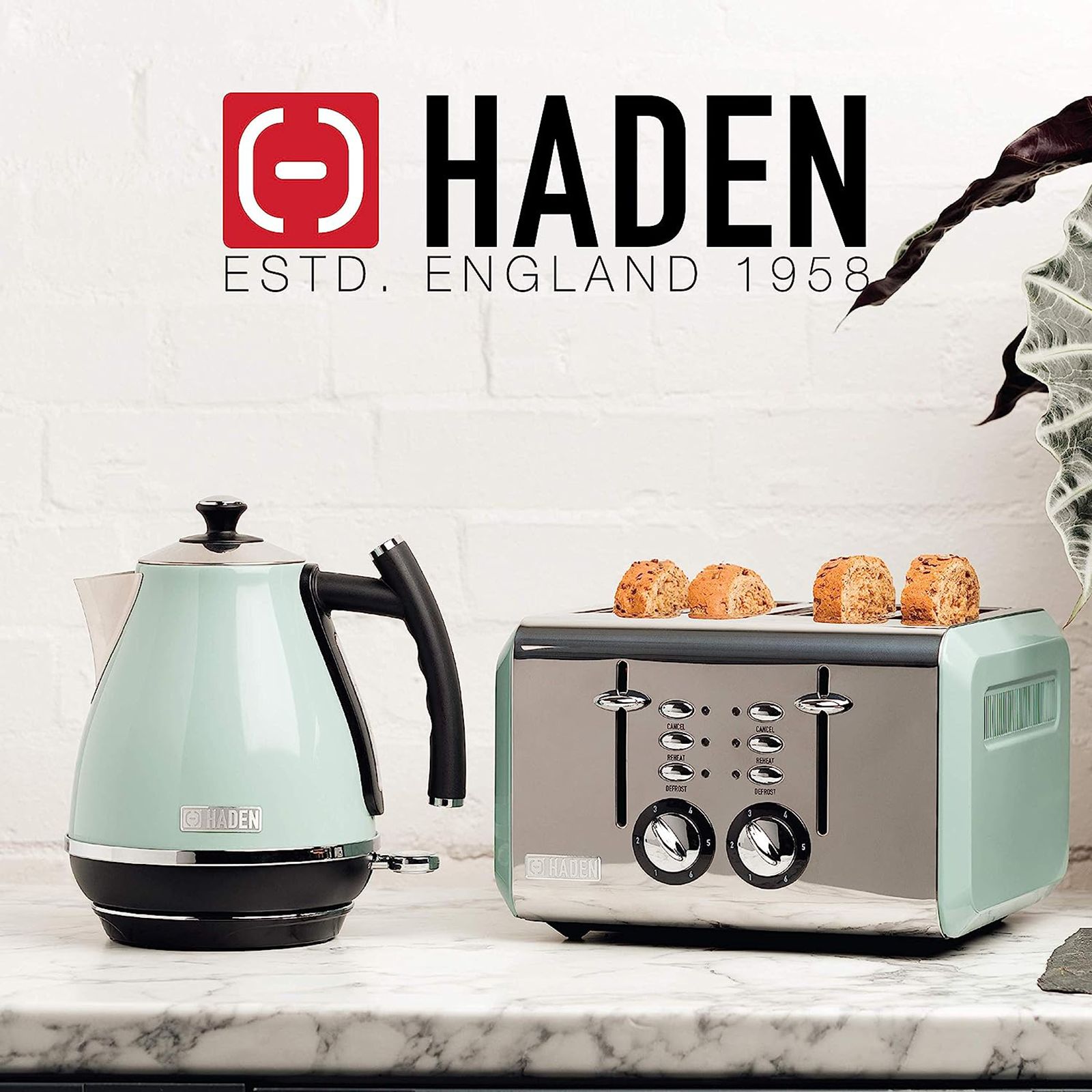 Haden Cotswold Sage Green Kettle Asda Buy HADEN Cotswold 3000 Watt