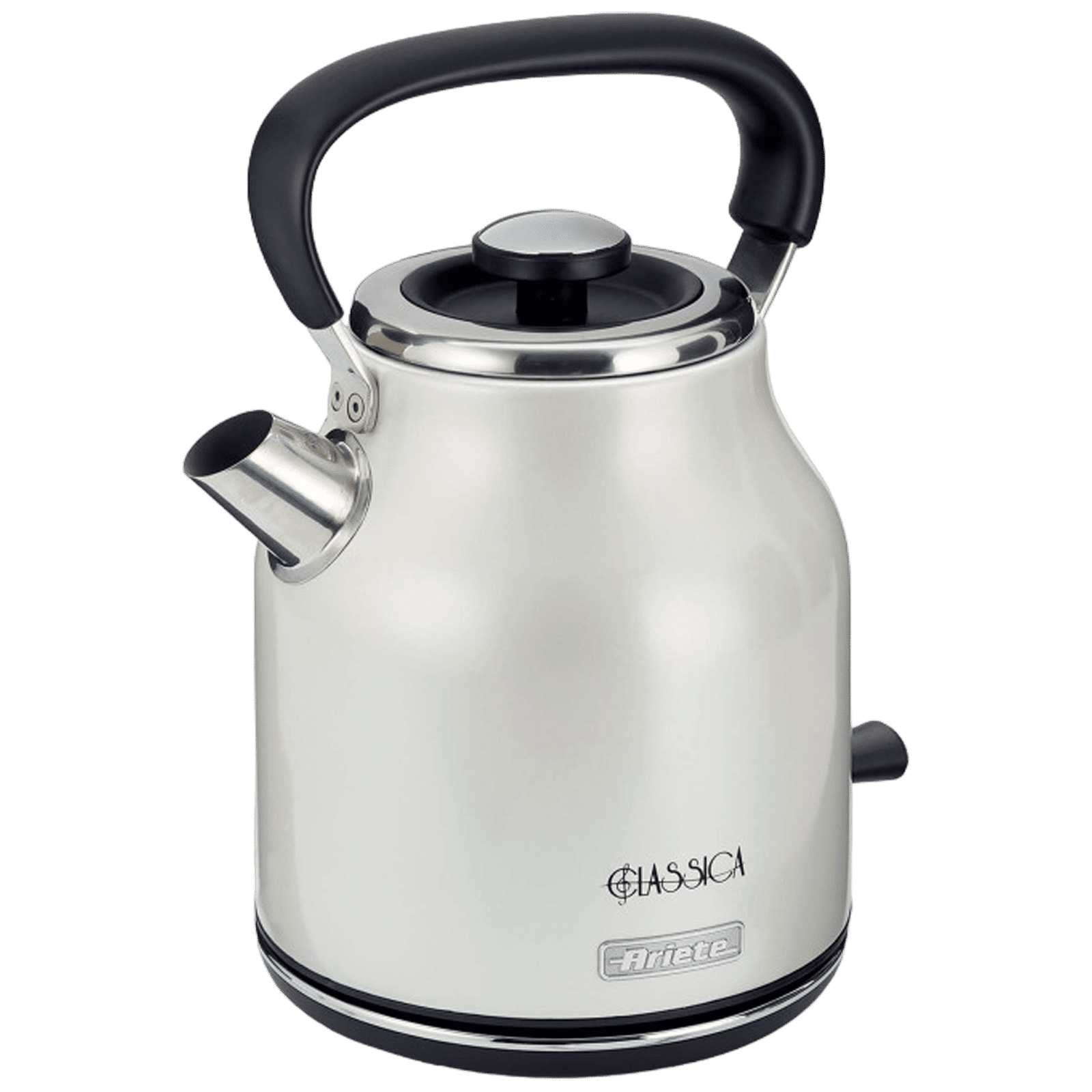 Ariete Classica 2000 Watt Litre Electric Kettle with Auto Shut Off  Function (Pearl)