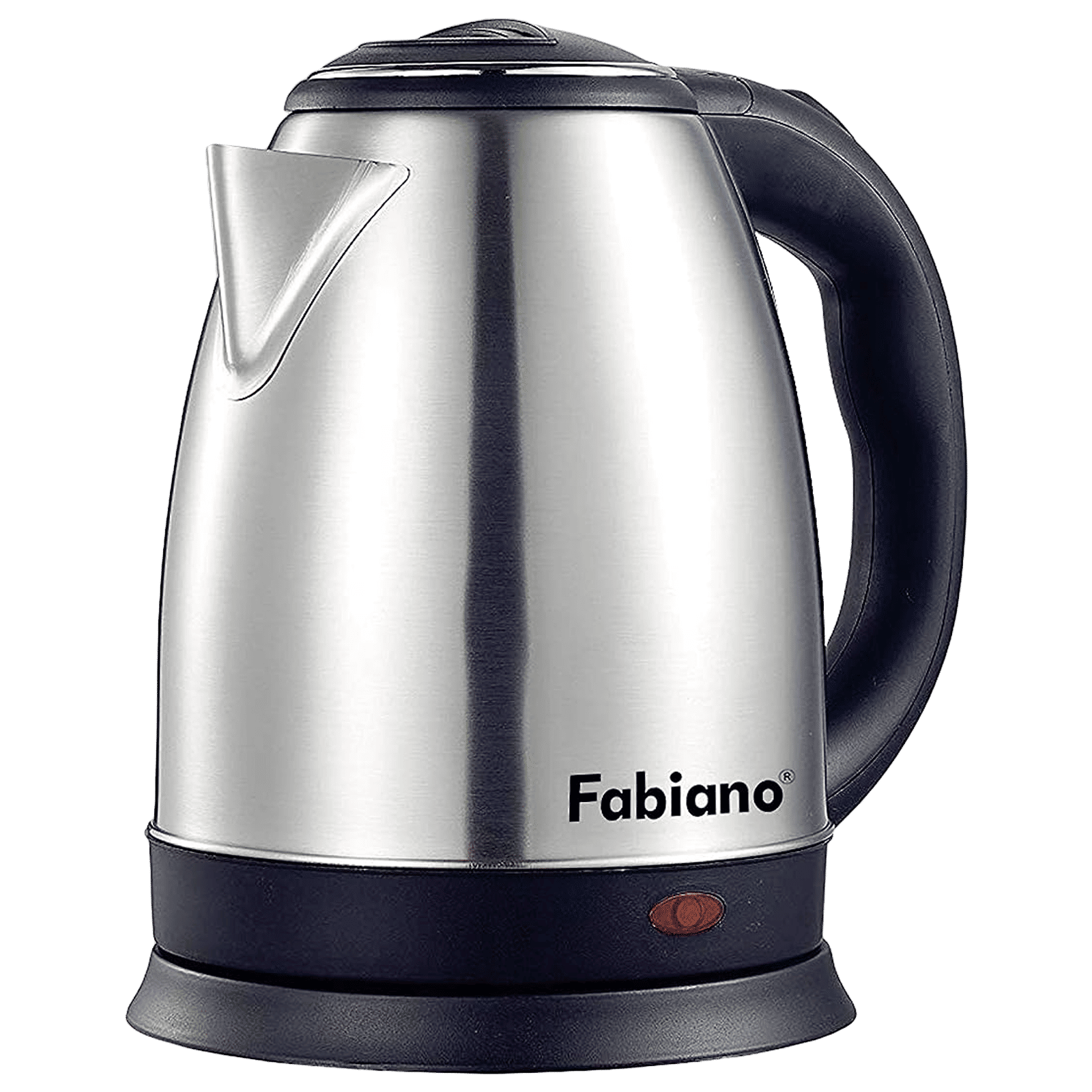 Fabiano FAB-E18 1500 Watt Litre Electric Kettle with Boil-Dry  Protection (Silver)