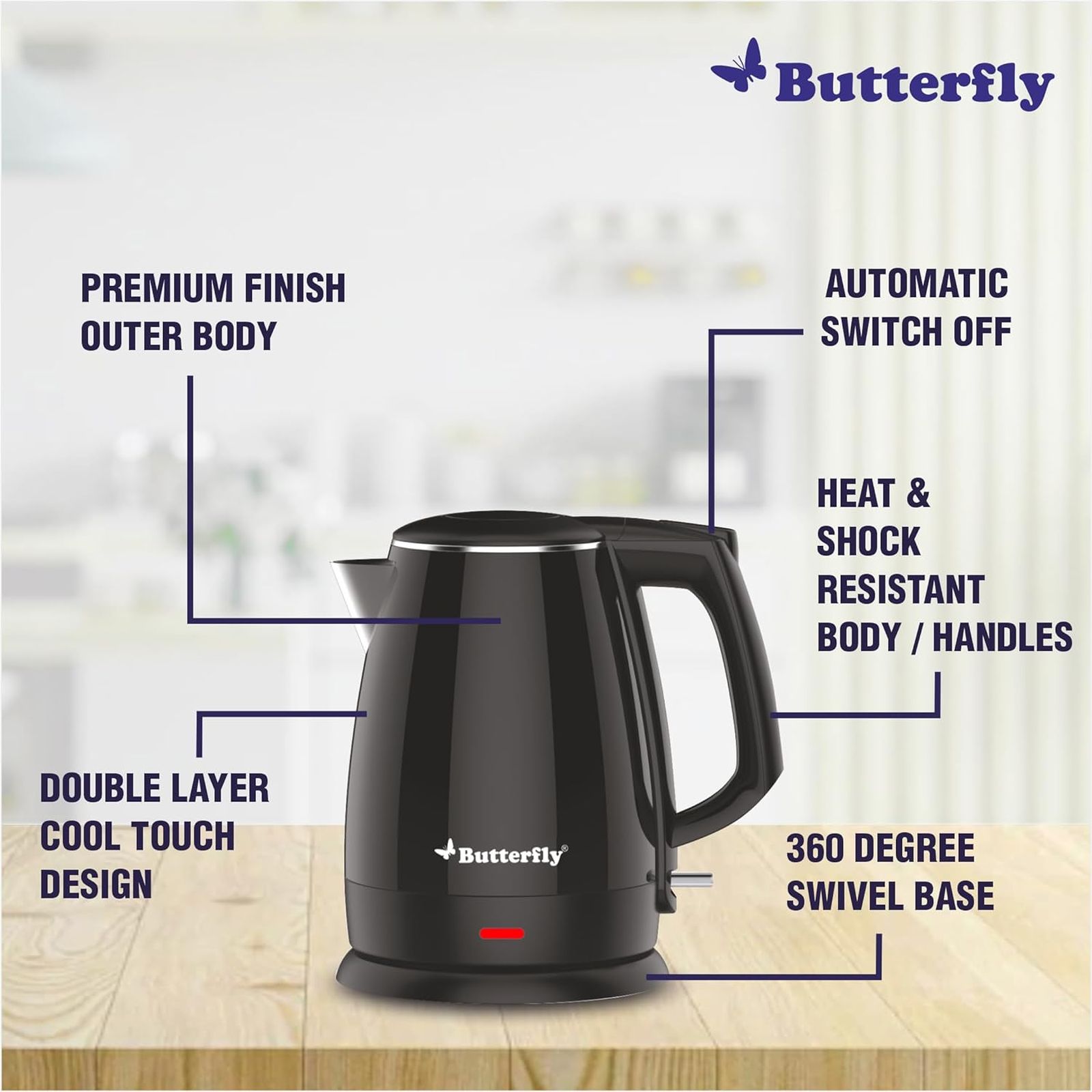 Cool Touch Butterfly Ltr Kettle Buy Butterfly Matchless Multi