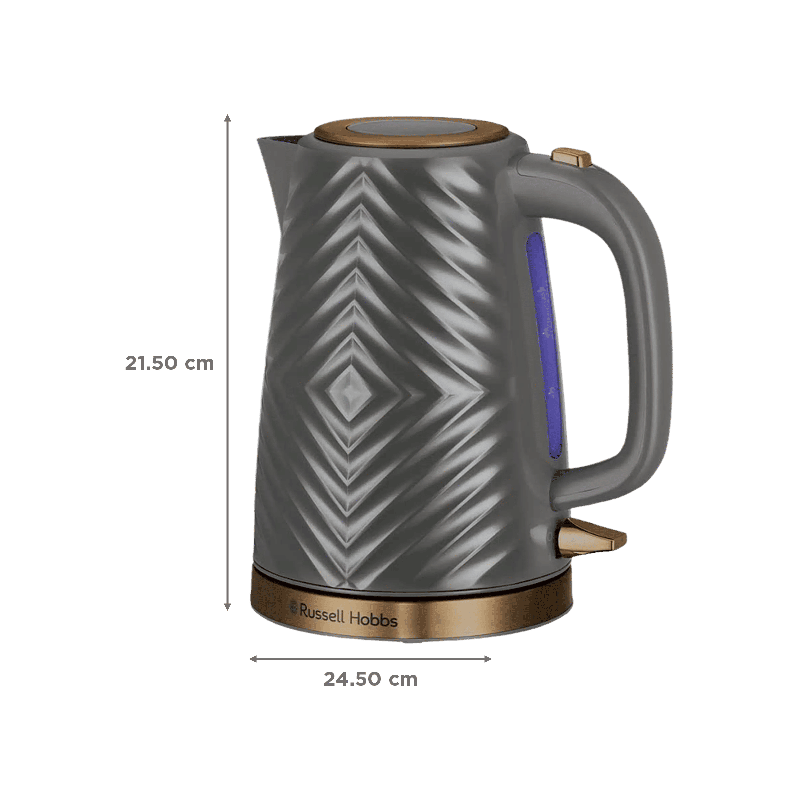 Buy Russell Hobbs Groove 2400 Watt Litre Electric Kettle with