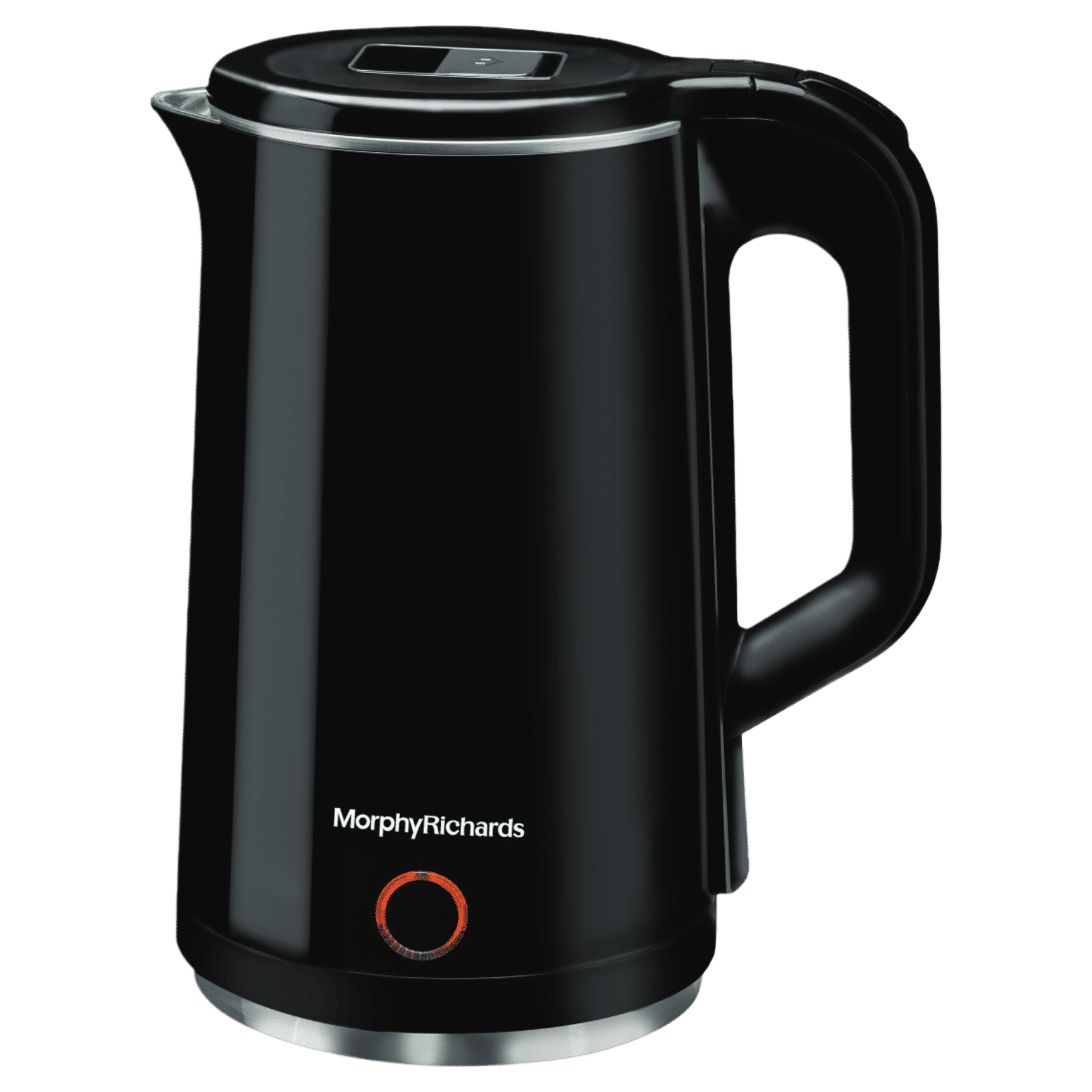 morphy richards Black Beauty 1350 Watt 1.5 Litre Electric Kettle with Auto Shut Off (Black)