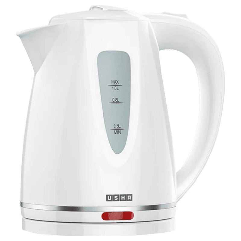 Usha 1 Litre Electric Kettle (3315, White)