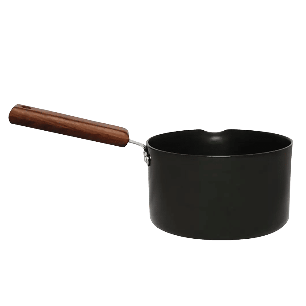 WONDERCHEF Ebony Sauce Pan (Hard Anodized Coating, 63152546, Black/Brown)