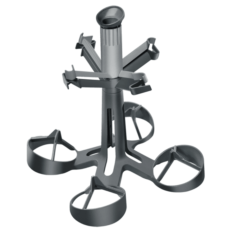 BOSCH Glass Holder for Dishwasher (Secure Holder, 791040, Dark Grey)