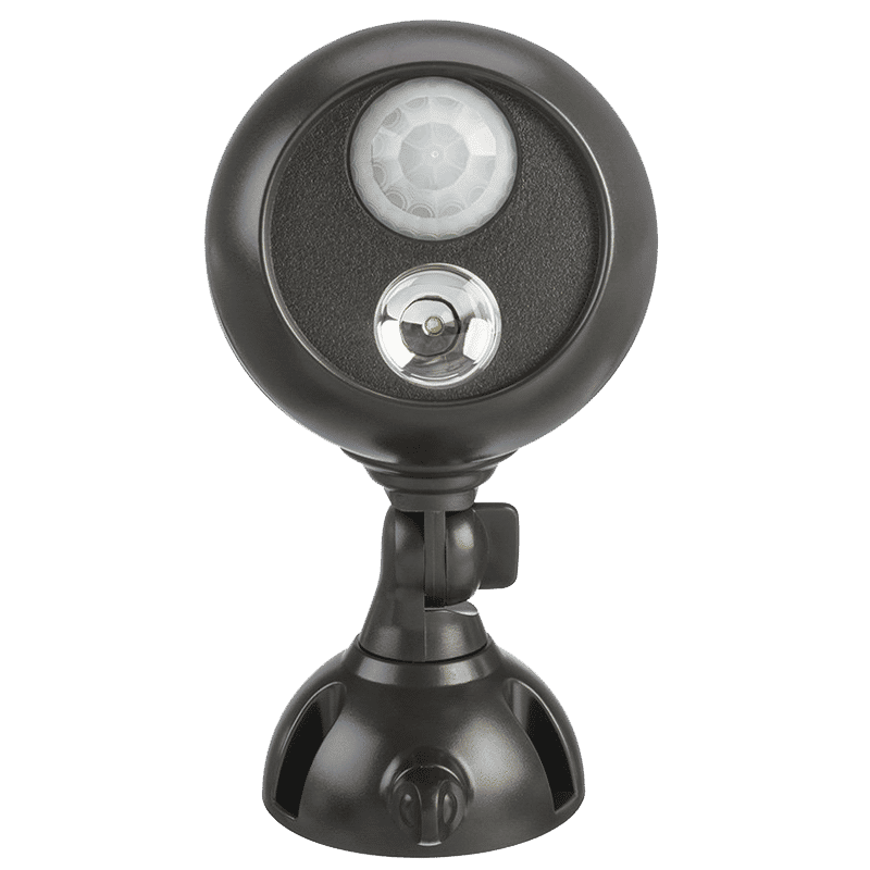 MR BEAMS Electric Powered 75 Watt Wireless Motion Sensor LED Spot Light (MB360, Black)