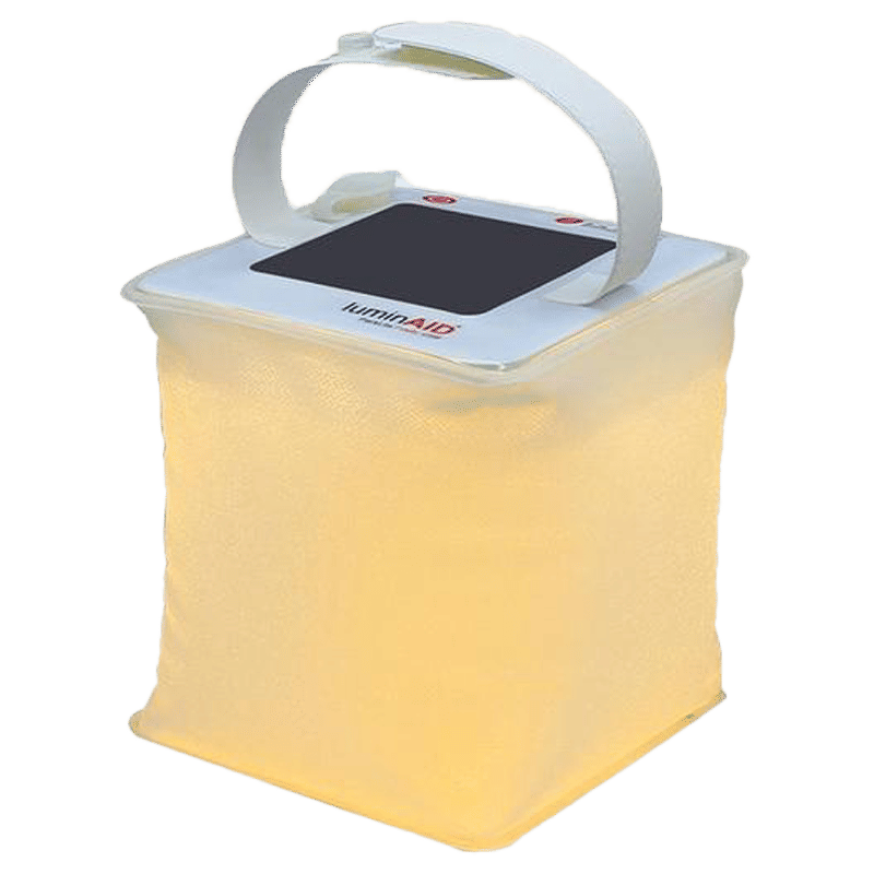 Agni solar Inflatable Light 2s Solar LED Light (Water Proof, AG-LANC, White)