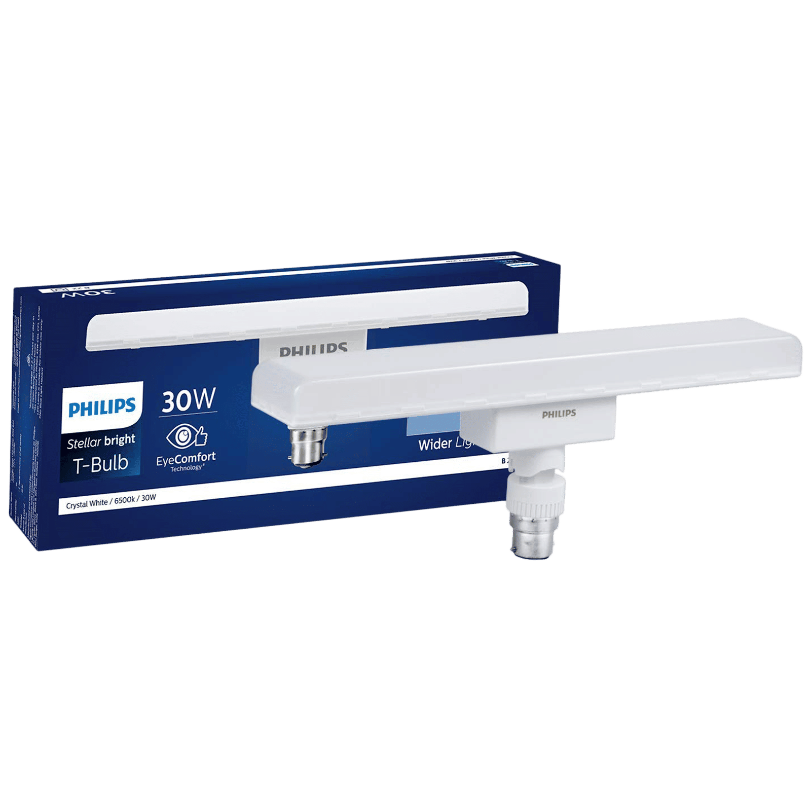 PHILIPS Stellar Bright 30 Watts Electric Powered LED T-Bulb (3000 Lumens, 929001994813, Cool Day Light)