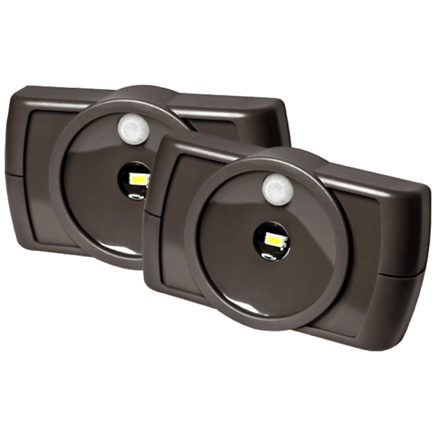 MR BEAMS Electric Powered 35 Watt Wireless Motion Sensor LED Slim Smart Light (MB862, Black)