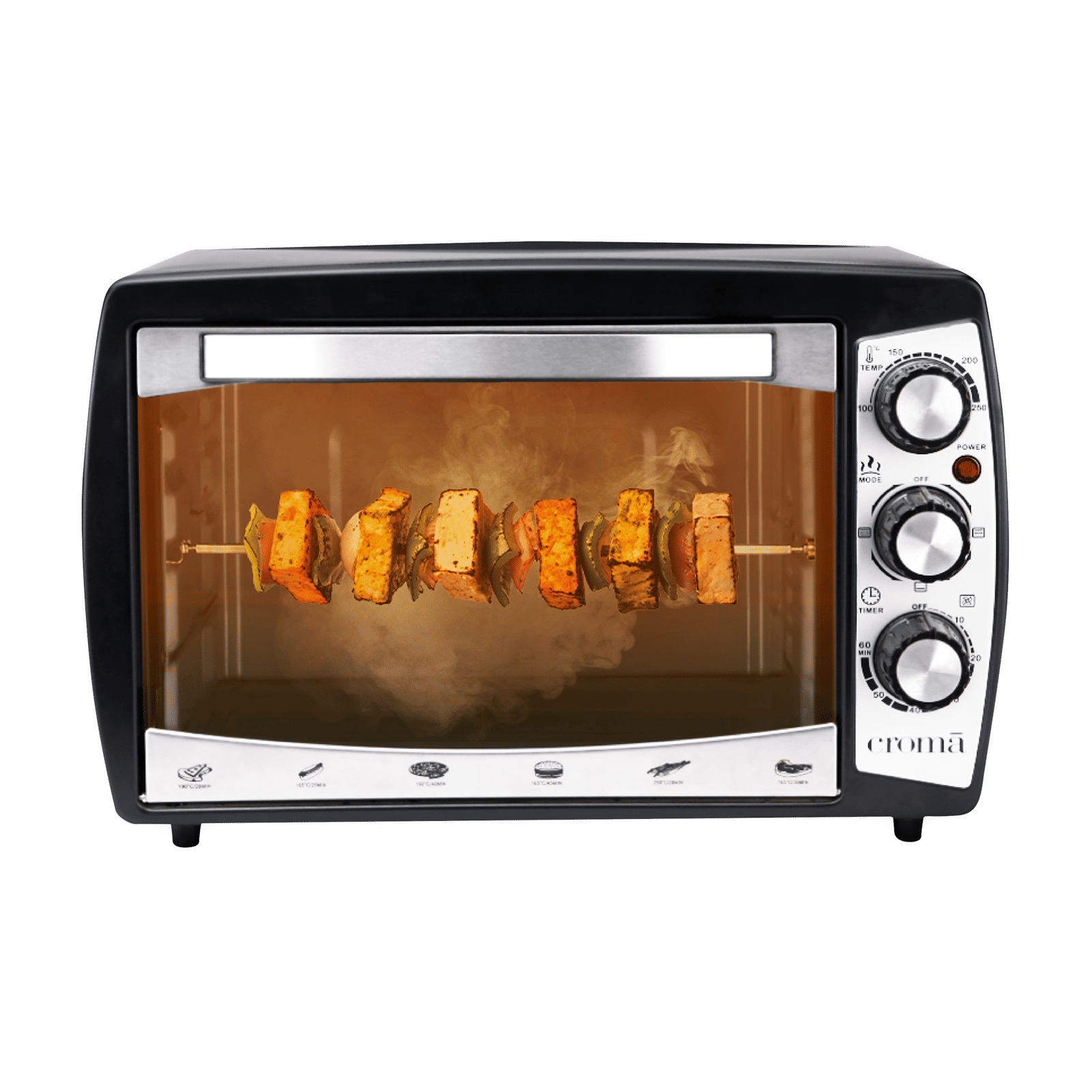 croma 18l croma toaster grill