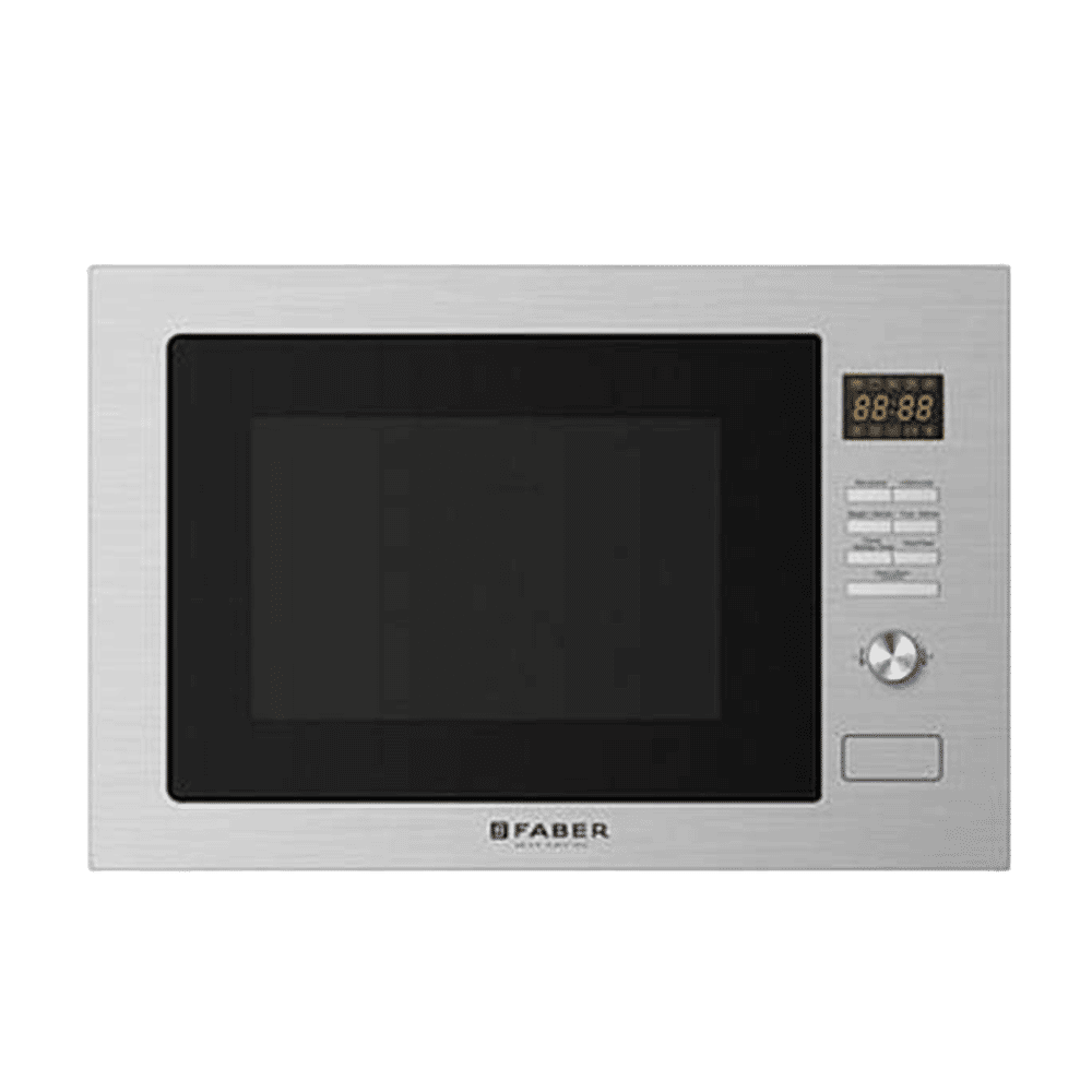 FABER FBIMWO CGS/FG 32L 60cm Built-in Microwave with 10 Autocook Menus (FBIMWO 32L CGS/FG, Stainless Steel)