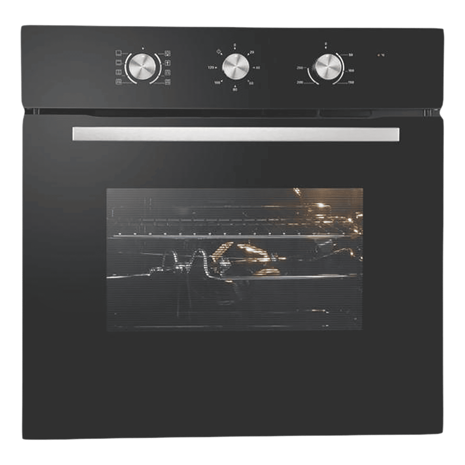 elica 65L 60cm Built-in Microwave with Mechanical Control (EPBI 961 MMF, Black)