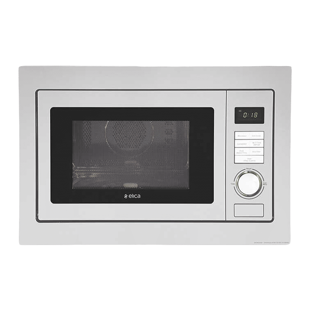 elica 25L 90cm Built-in Microwave with 10 Autocook Menus (EPBI MW 250, Stainless Steel)