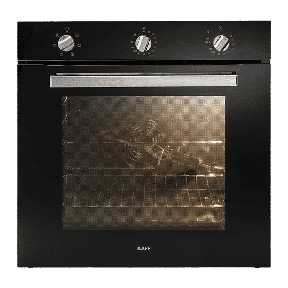 KAFF Series Collection 73L 60cm Built-in Electric Microwave with 3 Layer Glass Door (KOV 73 MRFT, Black)