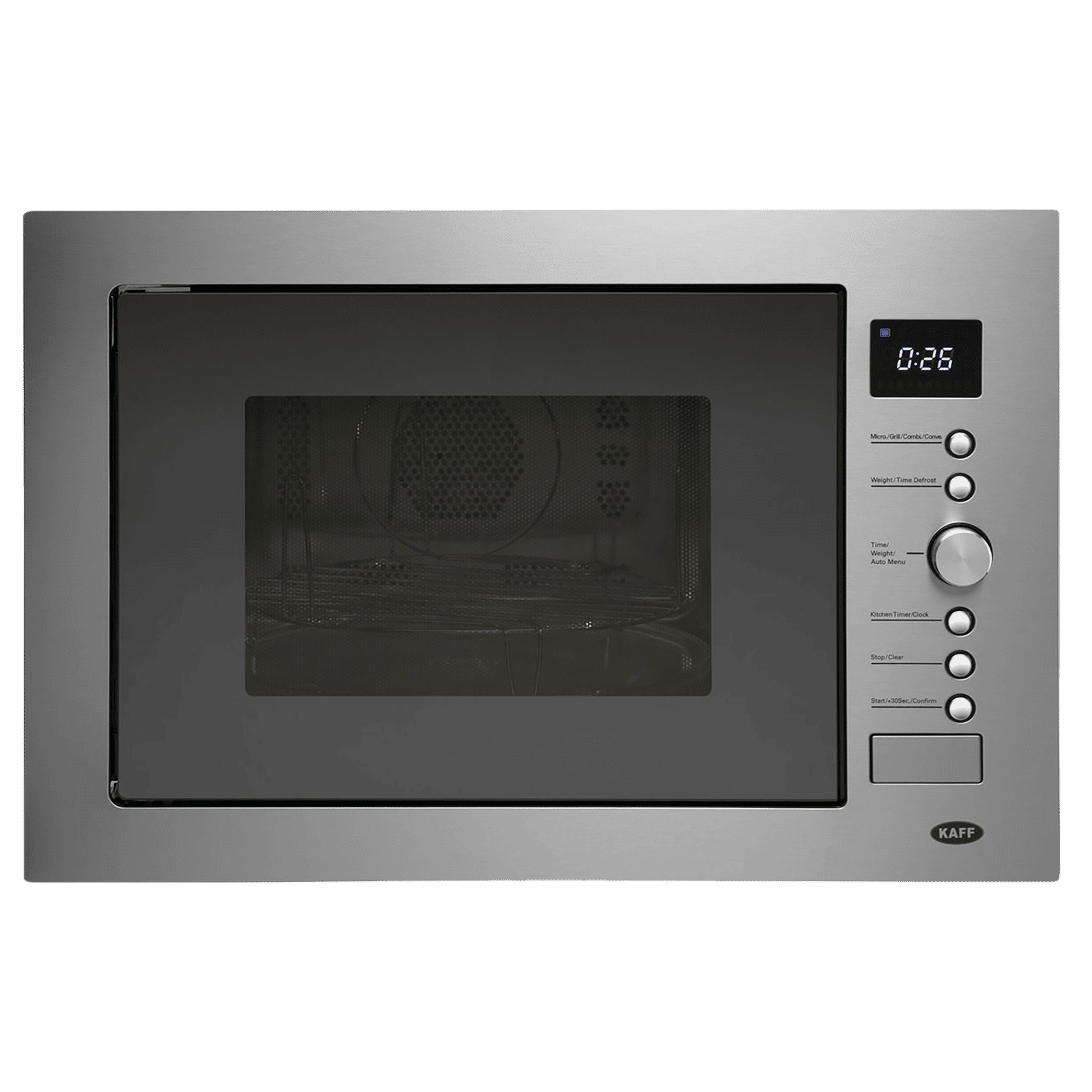 KAFF KB4A32L 60cm Built-in Microwave with Autocook Menus (KB7A, Black)