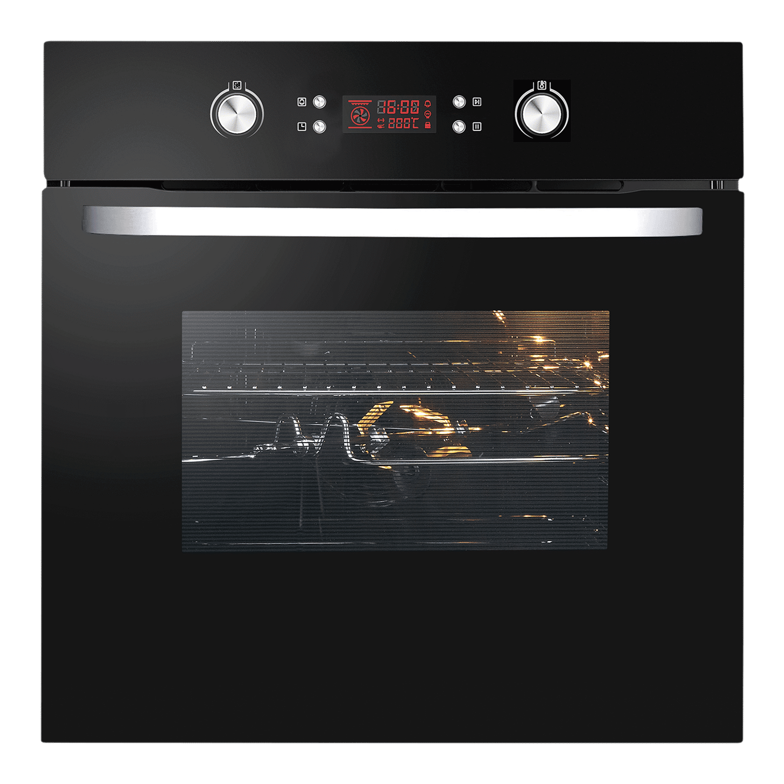 elica 70L 60cm Built-in Convection Microwave with LED Display (EPBI 1064 DMF, Black)