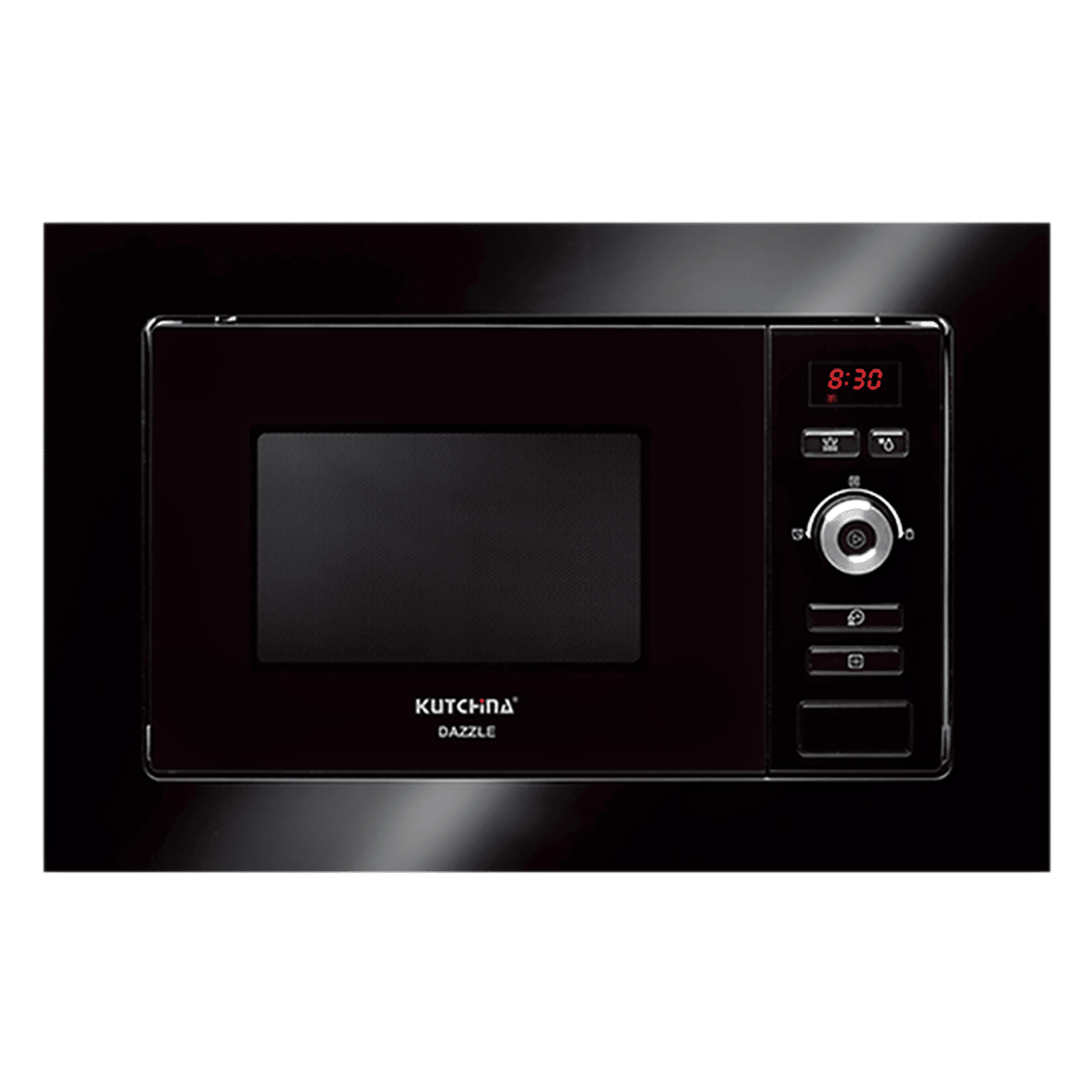Kutchina Dazzle 22L 60cm Built-in Microwave with 8 Autocook Menus (243, Black)