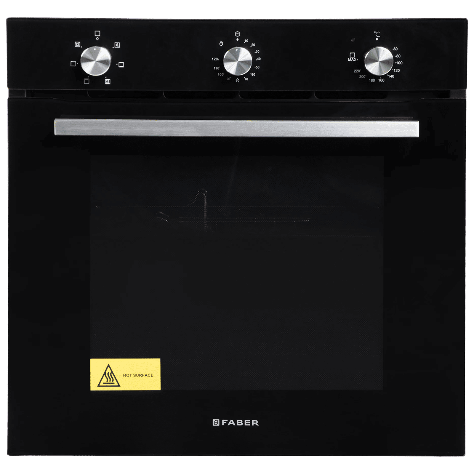 FABER FBIO 6F BK 80L Built-in Microwave with Digital Display (116.0680.241, Black)