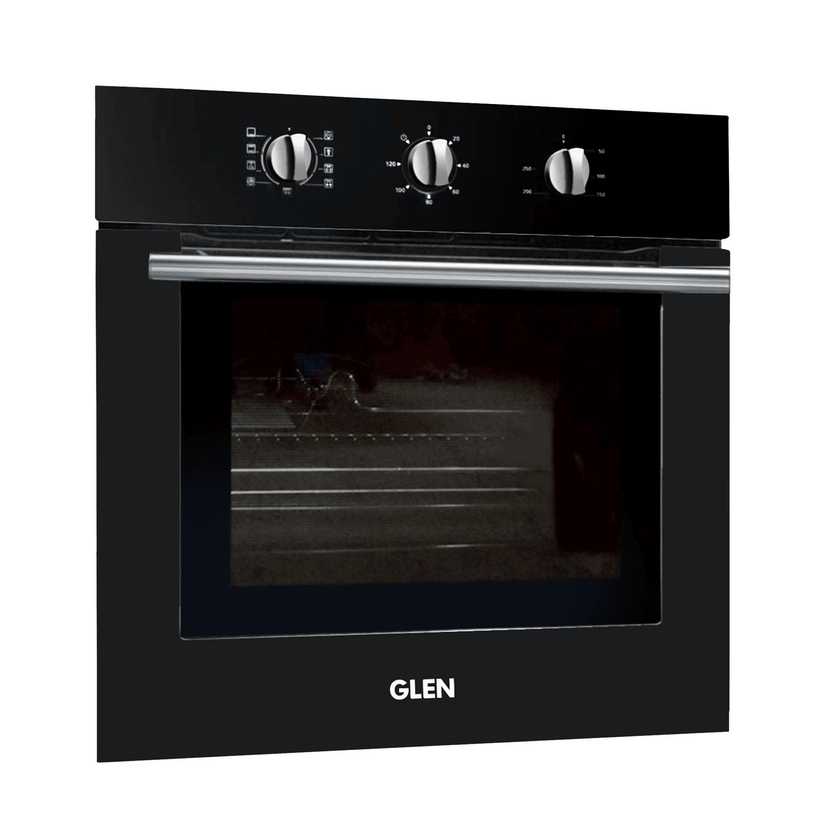 GLEN 660 MRT BL 78L Built-in Microwave with Turbo Convection Fan (BO-660MRTBL, Black)