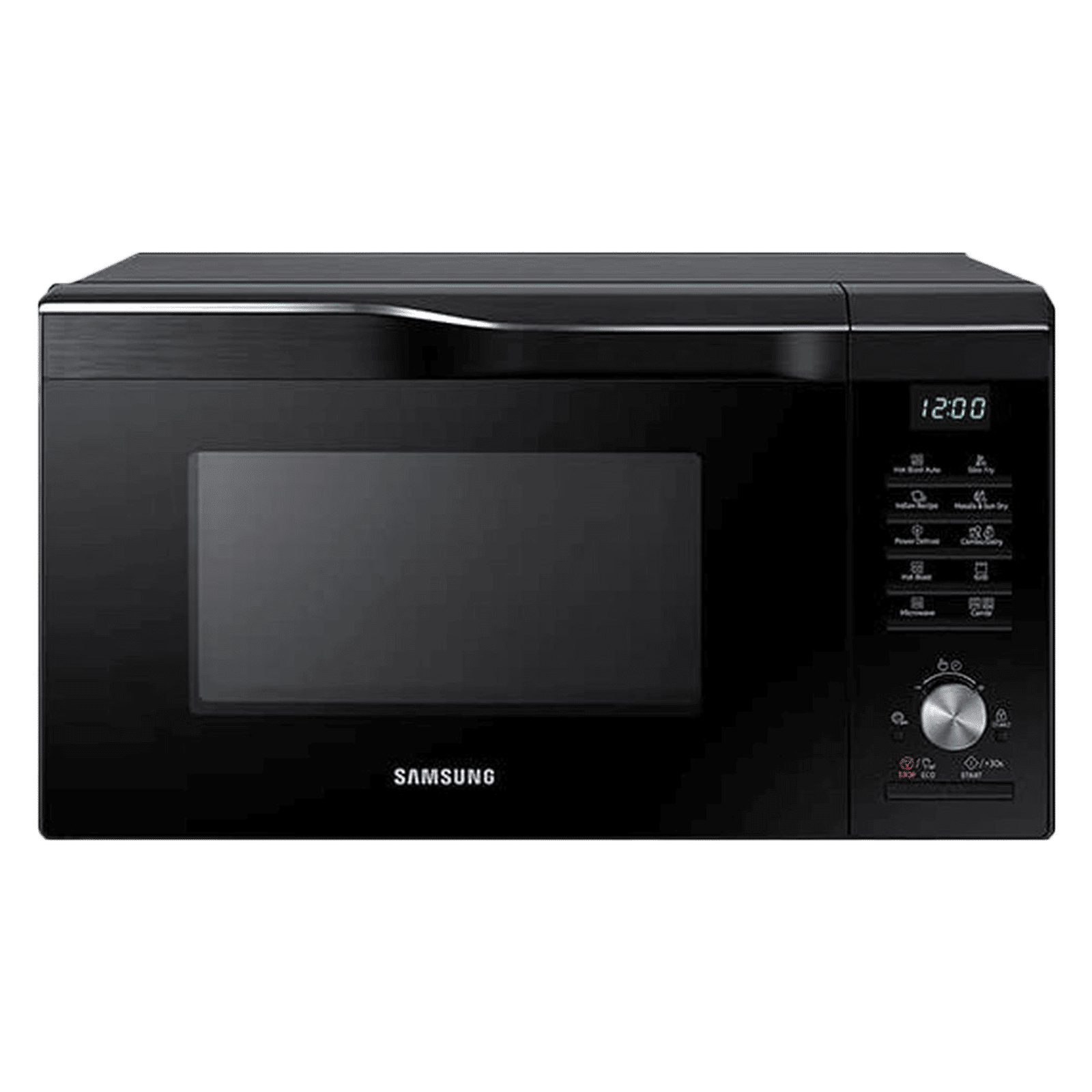 SAMSUNG 28L Convection Microwave Oven with SLIM FRY Technology (MC28A6036QK/TL, Black)