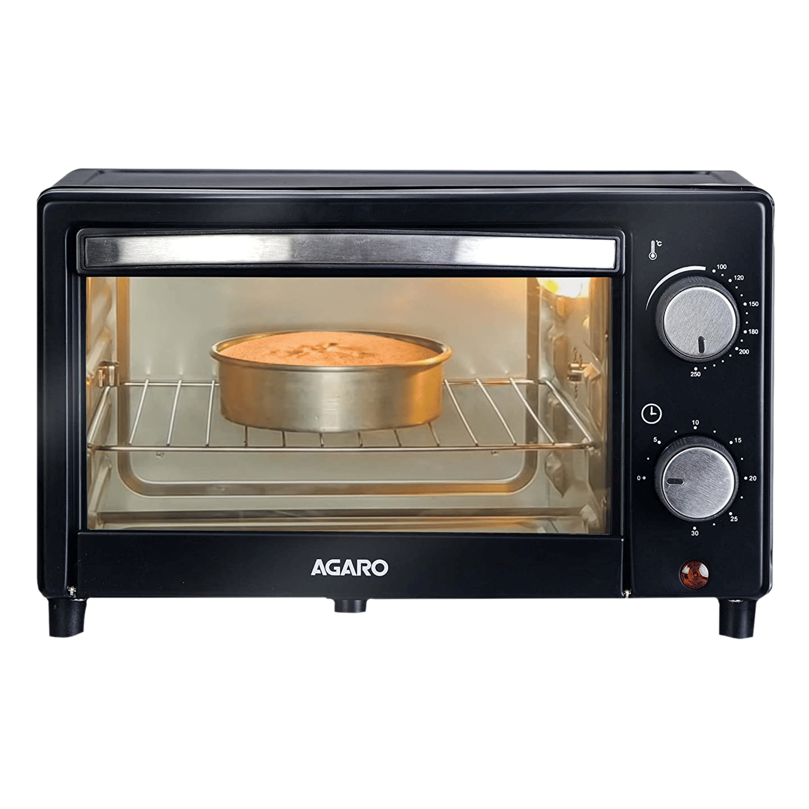 AGARO Marvel 9L Oven Toaster Grill with Automatic Thermostat (Black)