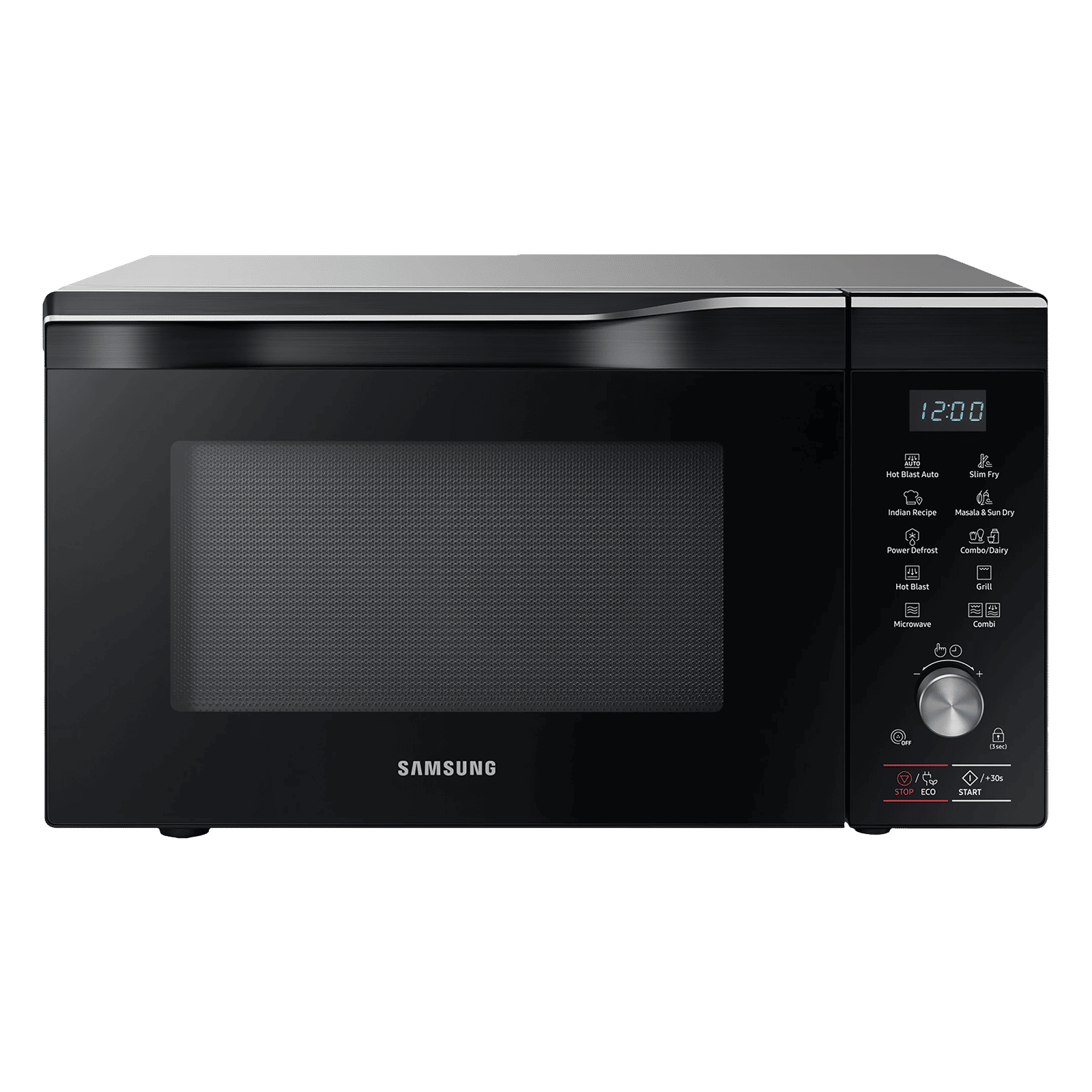 SAMSUNG 32L Convection Microwave Oven with SLIM FRY Technology (Black)