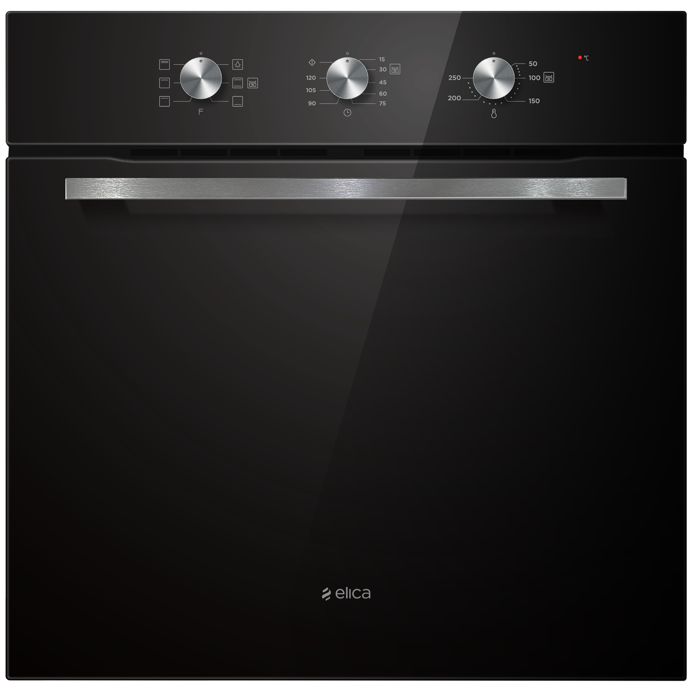 elica EPBI 680 MMF 80L 60cm Built in Electric Oven with Hydro Clean Function (3553, Black)