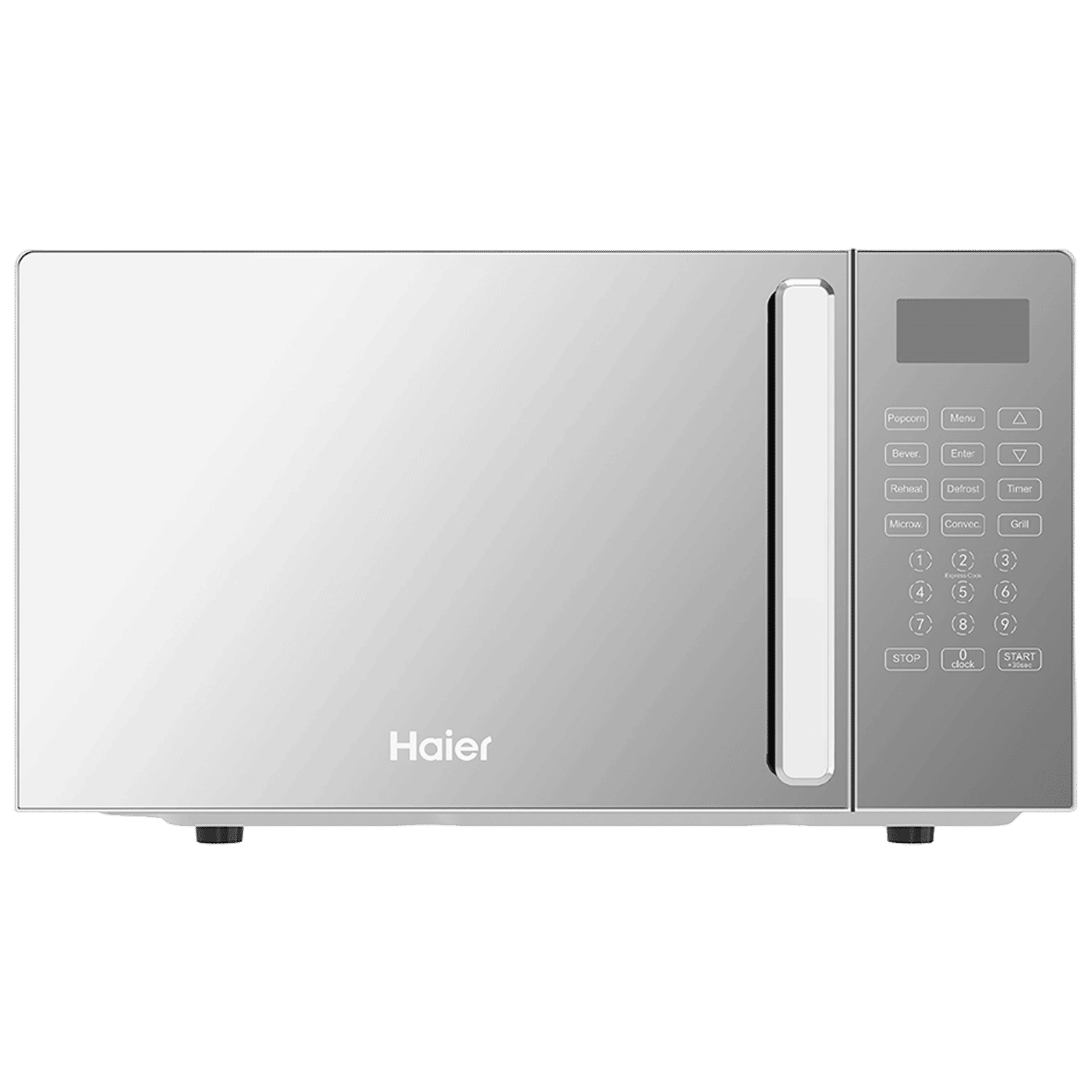 Haier HIL2001CSSH 20L Convection Microwave Oven with 66 Autocook Menu (Silver)