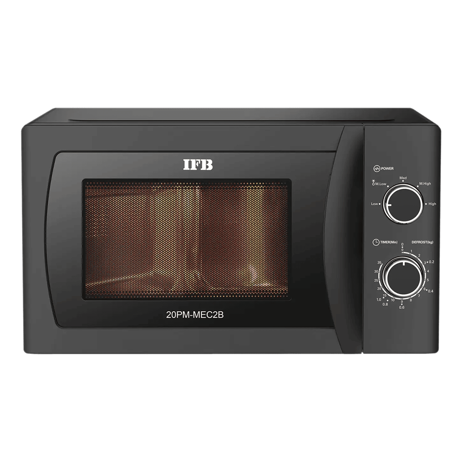 IFB 20PM-MEC2B 20L Solo Microwave Oven with Timer Option (Black)