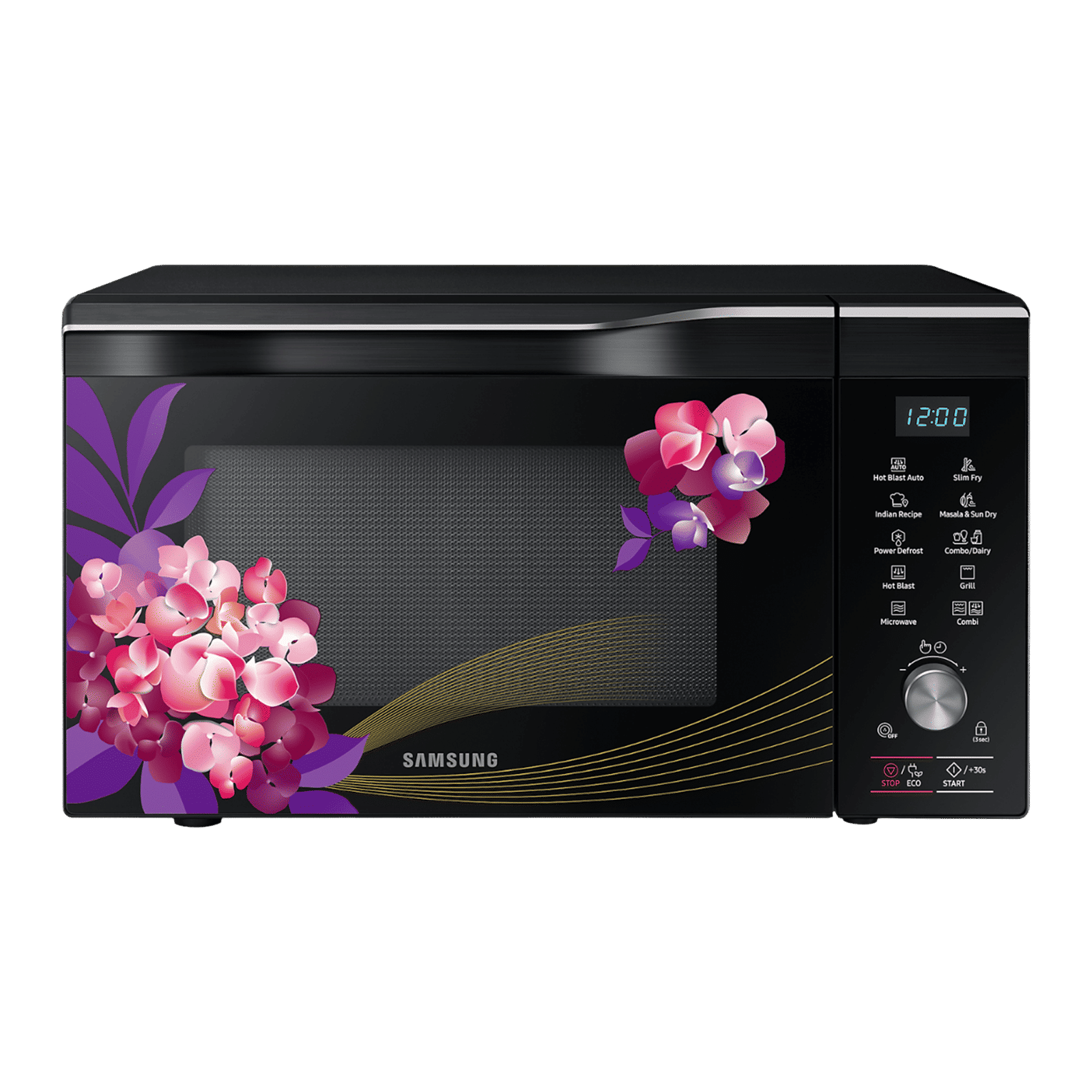 SAMSUNG 32 L Convection Microwave Oven with ECO Mode (MC32K7056CH, Black)