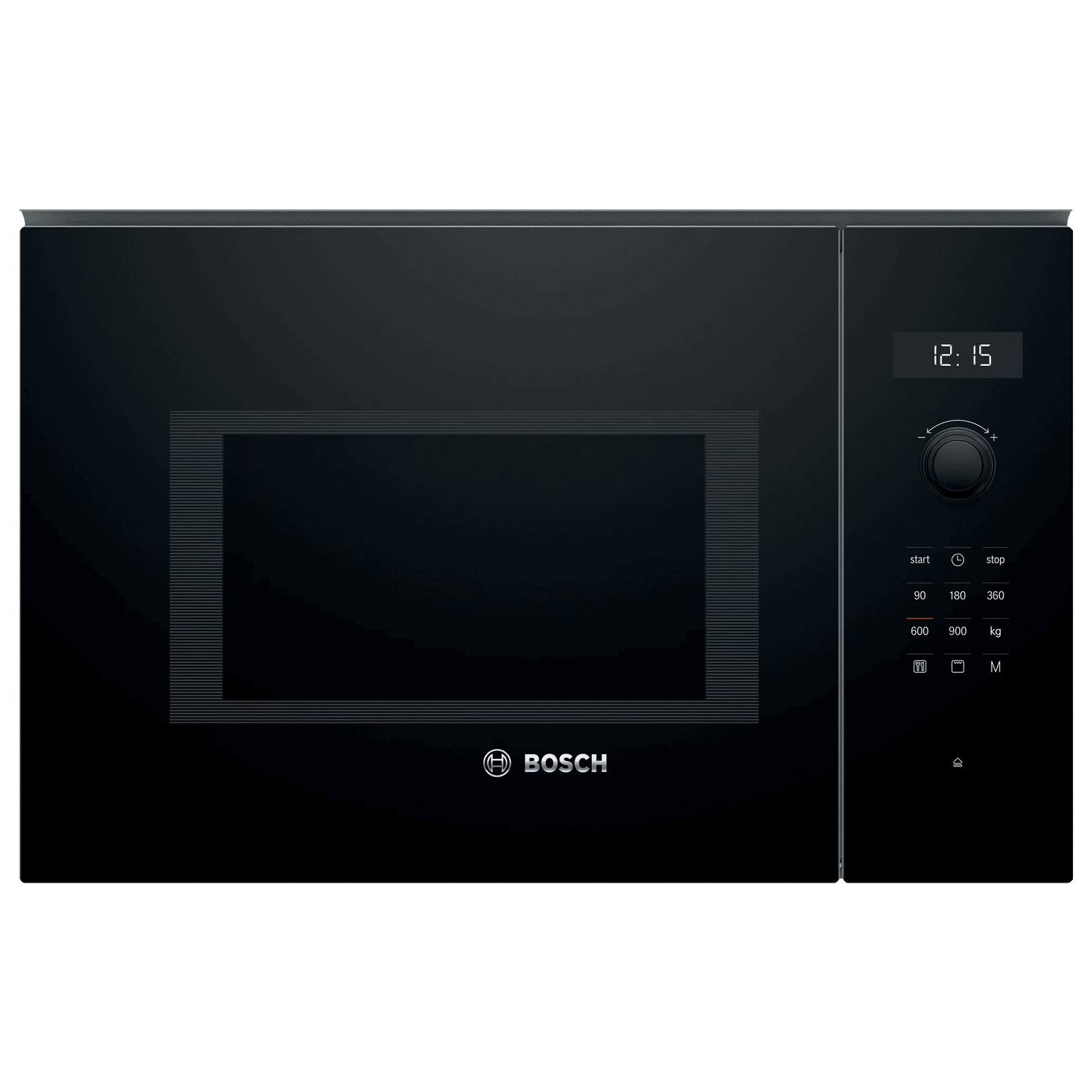 BOSCH Series 6 25L Built-in Microwave Oven with Integral Cooling Fan (Black)