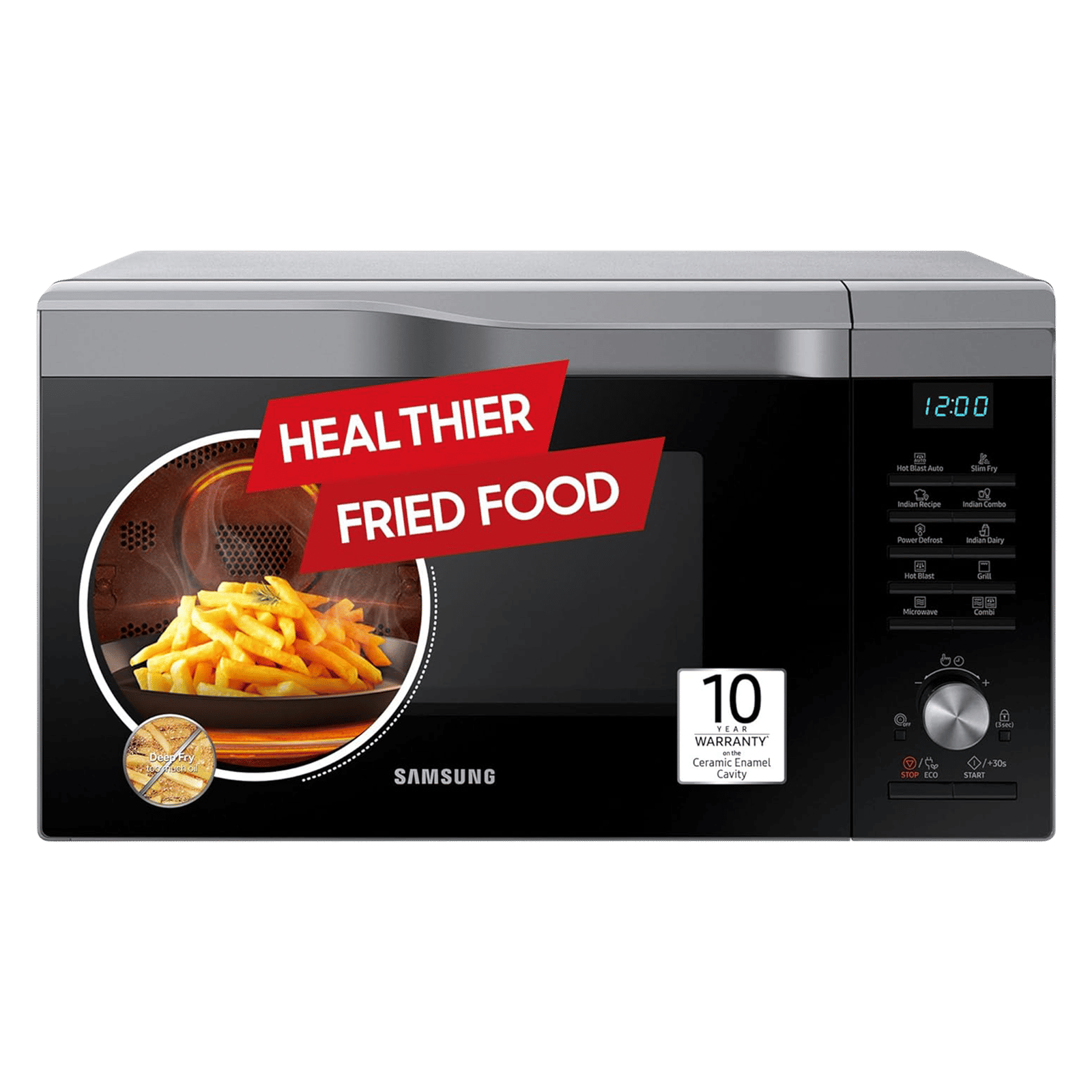 SAMSUNG 28L Convention Oven with Slim Fry Technology (Black)