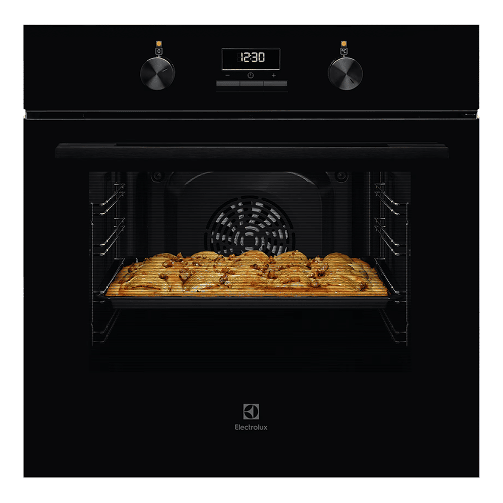 Electrolux 300 Series 65L 60cm Built-in Microwave with Grill (KOH3H00BK, Black)