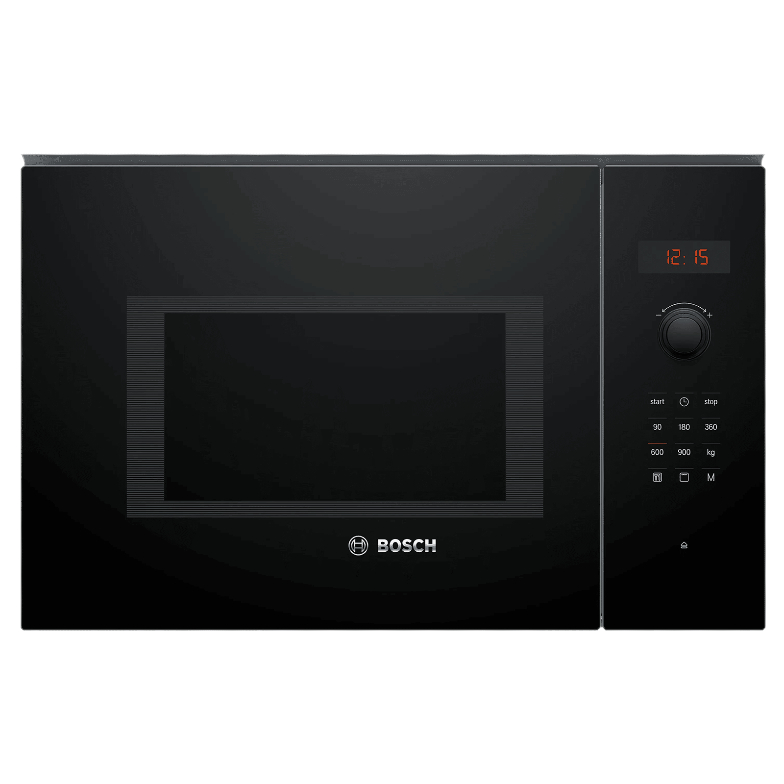 BOSCH Series 6 25L Built-in Microwave Oven with Grill (Black)