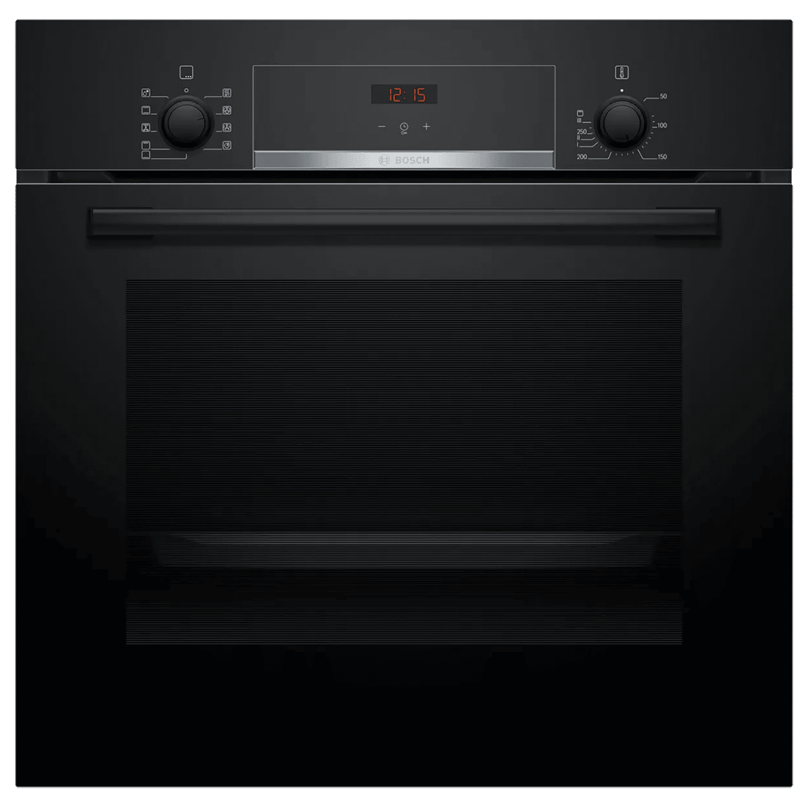 BOSCH Series 4 66L Built-in Oven with 6 Heating Modes (Black)