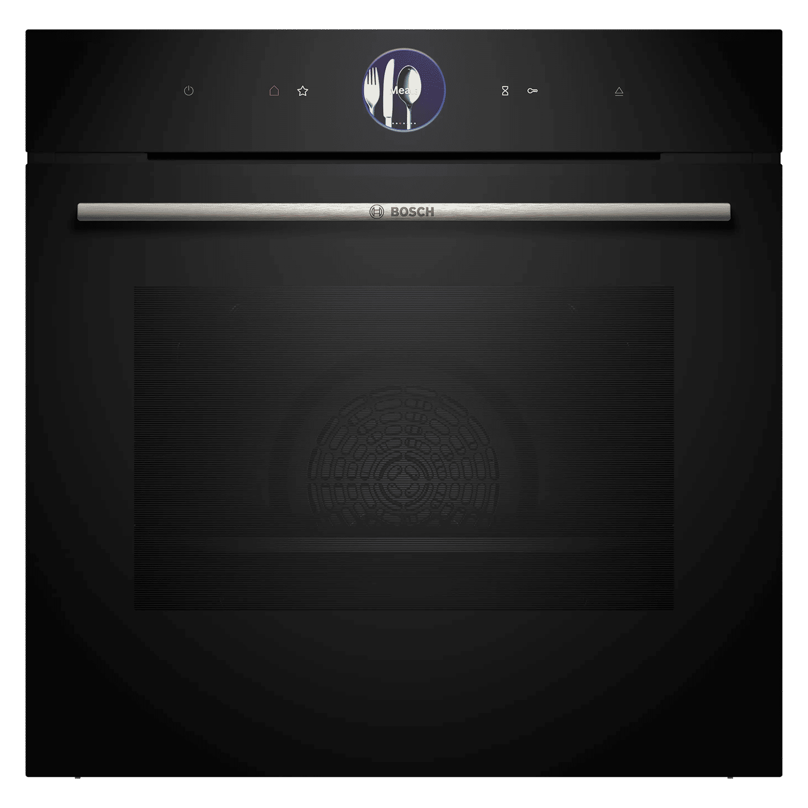 Bosch Series 8 71L 60cm Built-in Oven with HomeConnect Technology (HSG7361B1, Black)