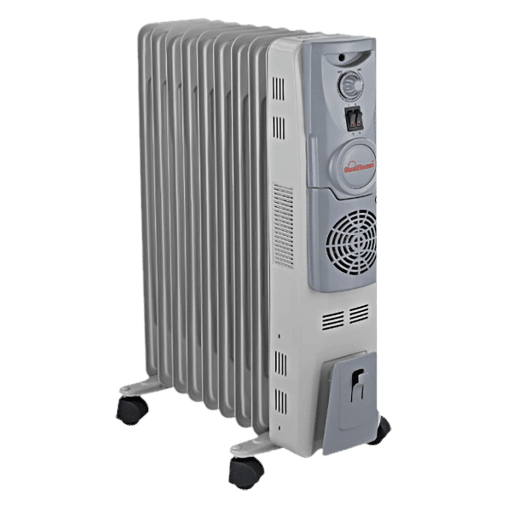 Sunflame SF-955 NF 2400W PTC Fan Oil Filled Radiator Room Heater with 9 Fins (U.O.F. Technology