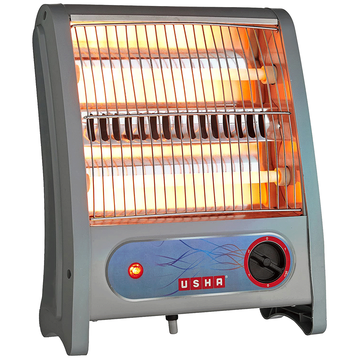 USHA QH 3002 800W Quartz Room Heater with Low Power consumption (Light Technology