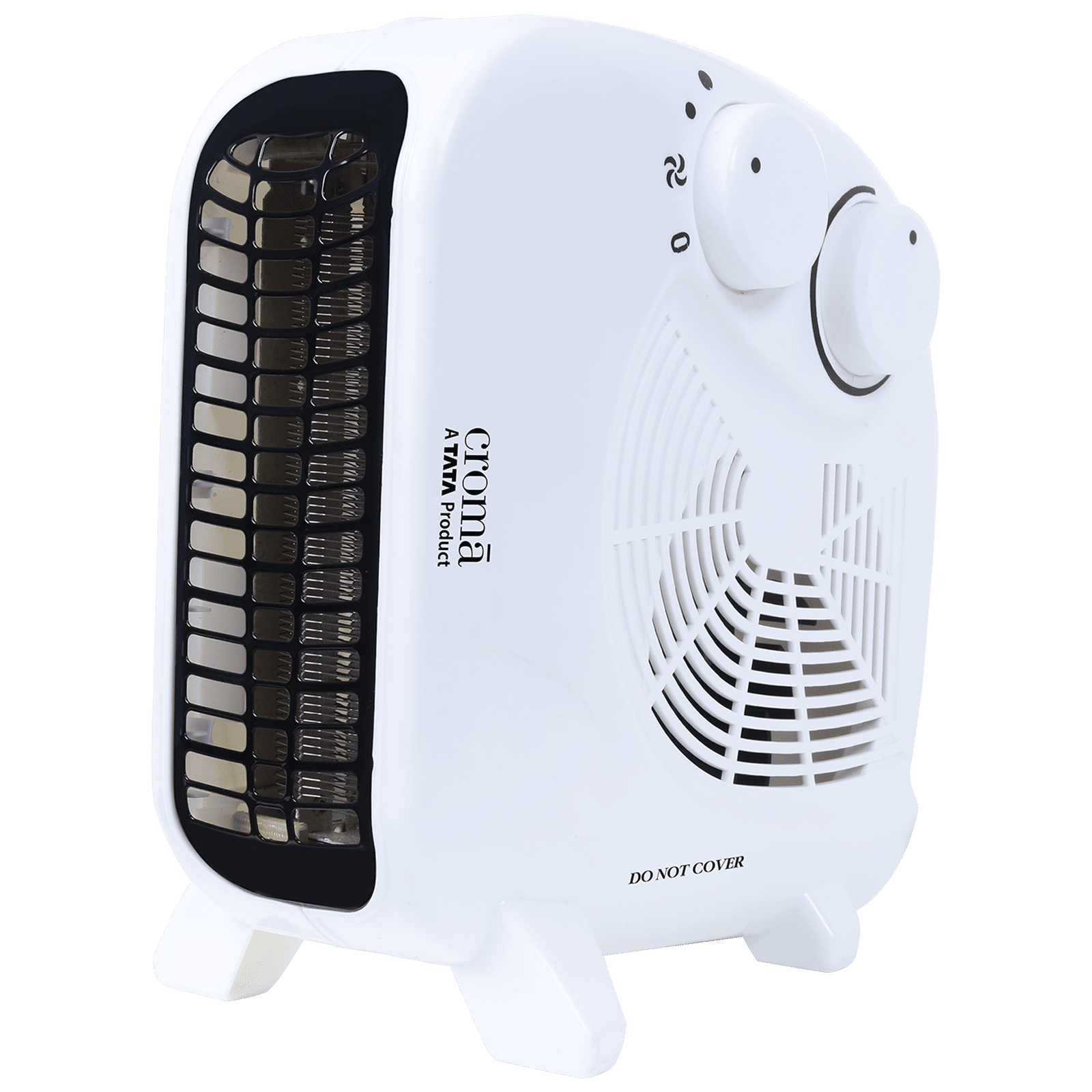 Croma 1400W Fan Room Heater with Adjustable Thermostat (Noiseless Operation