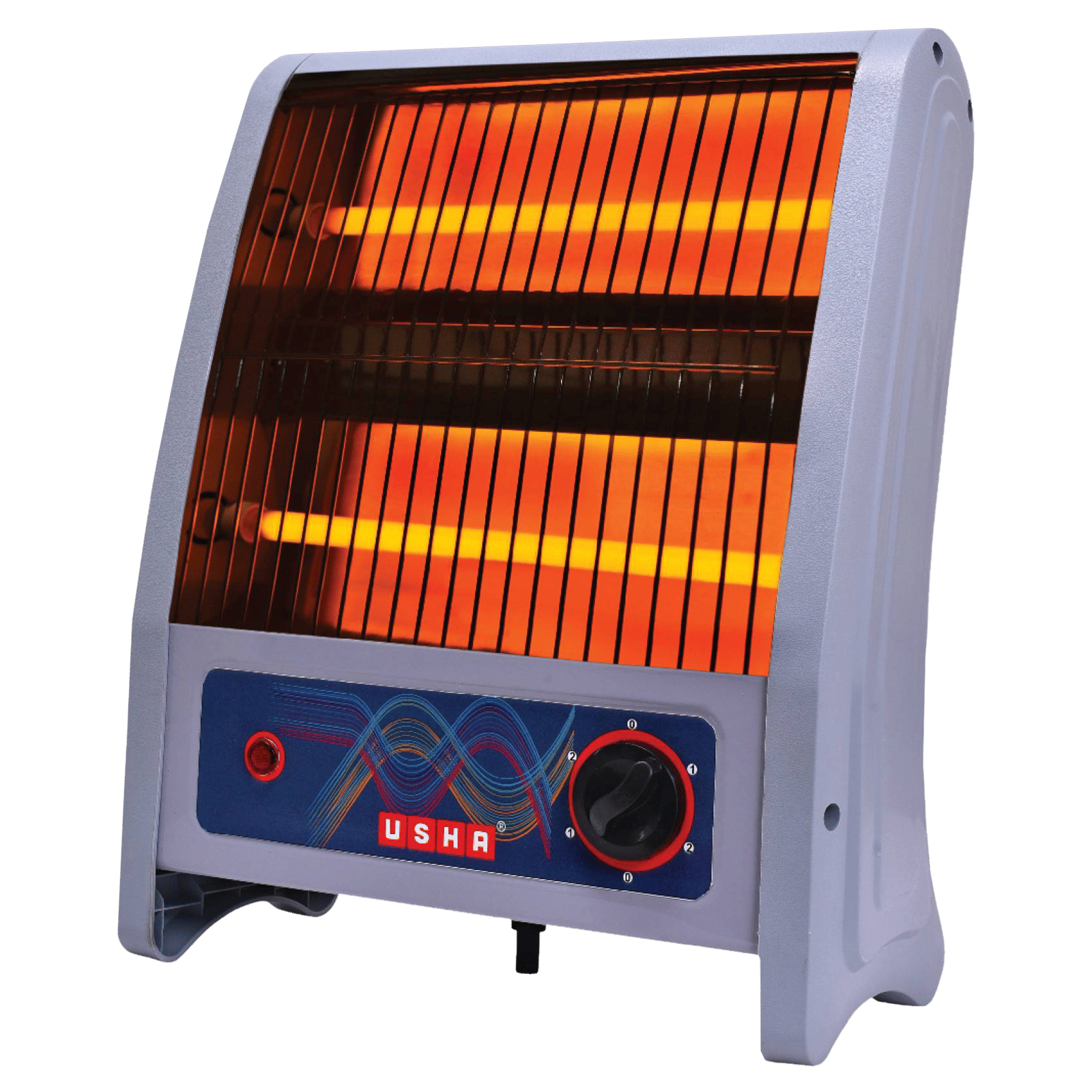 USHA QH 4302N 800W Quartz Room Heater with Low Power Consumption (Tip Over Safety Switch