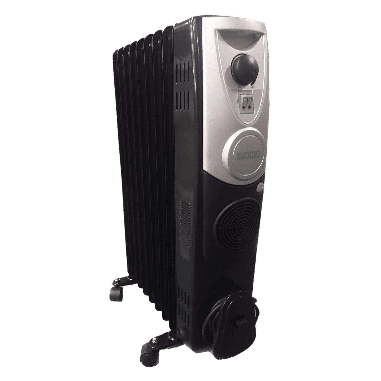 USHA 4209 F 2400W PTC Oil Filled Radiator Room Heater with Rust Protection (Adjustable Thermostat