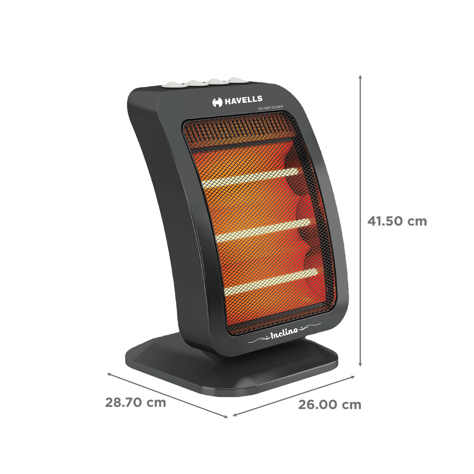 Radiant Heater Space Heater With Battery Backup HAVELLS Inclino