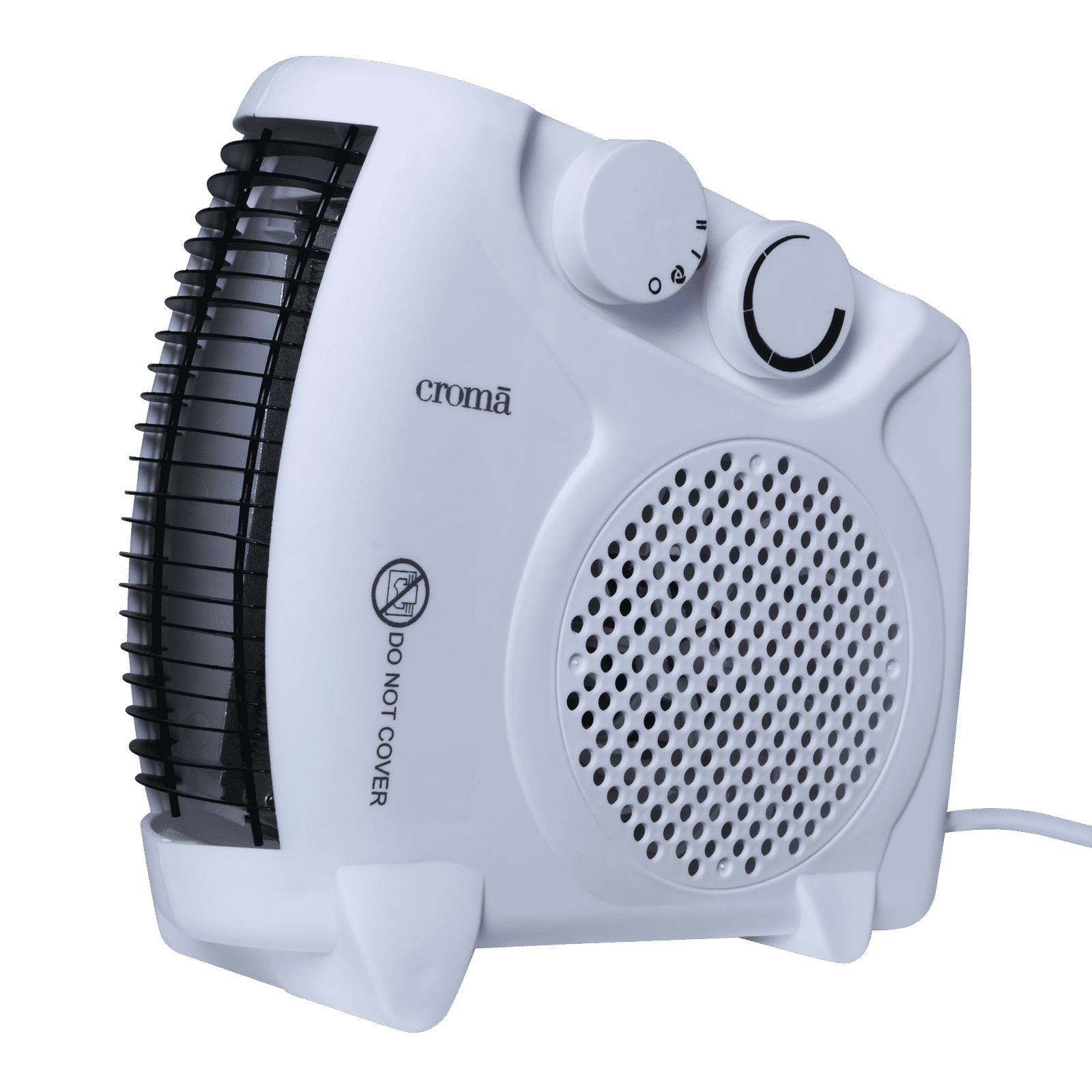 Croma 2000W Fan Room Heater with Adjustable Thermostat (Fast Heating, White)