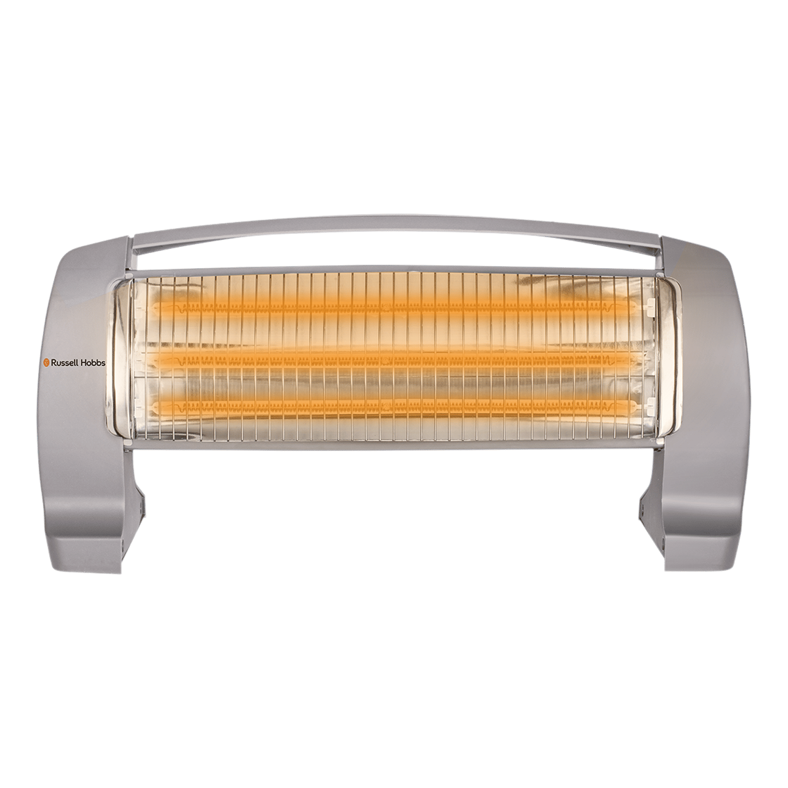 Russell Hobbs HeatLine 1200W Carbon Room Heater with 3 Heating Modes (Triple Carbon Tubes, Grey)
