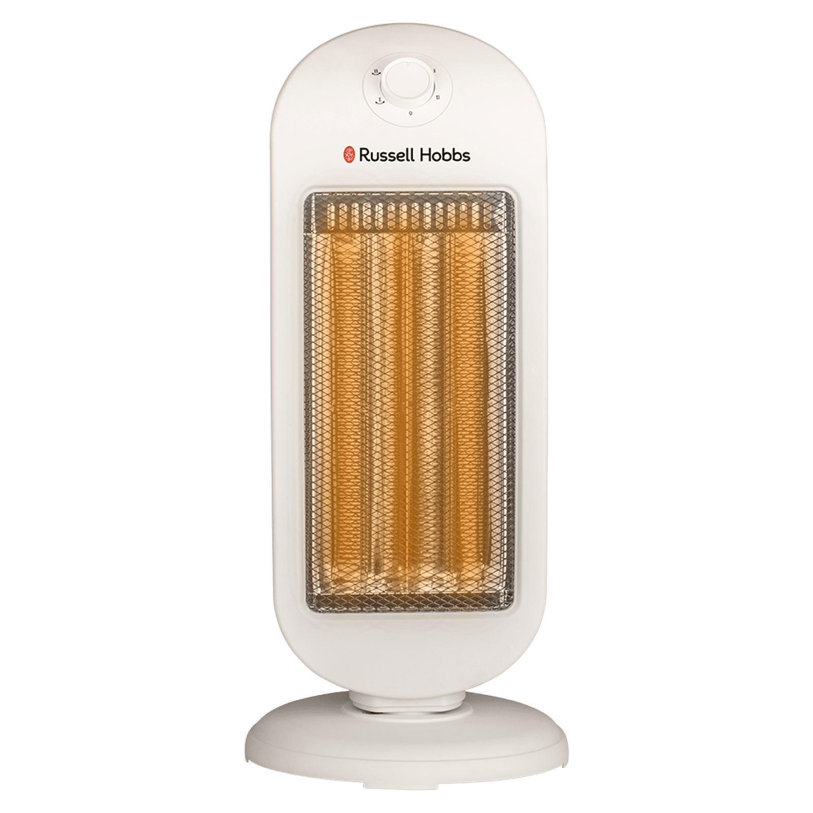 Russell Hobbs Tower Beam 1200W Carbon Room Heater with 2 Heating Modes (Custom Heat Control, White)