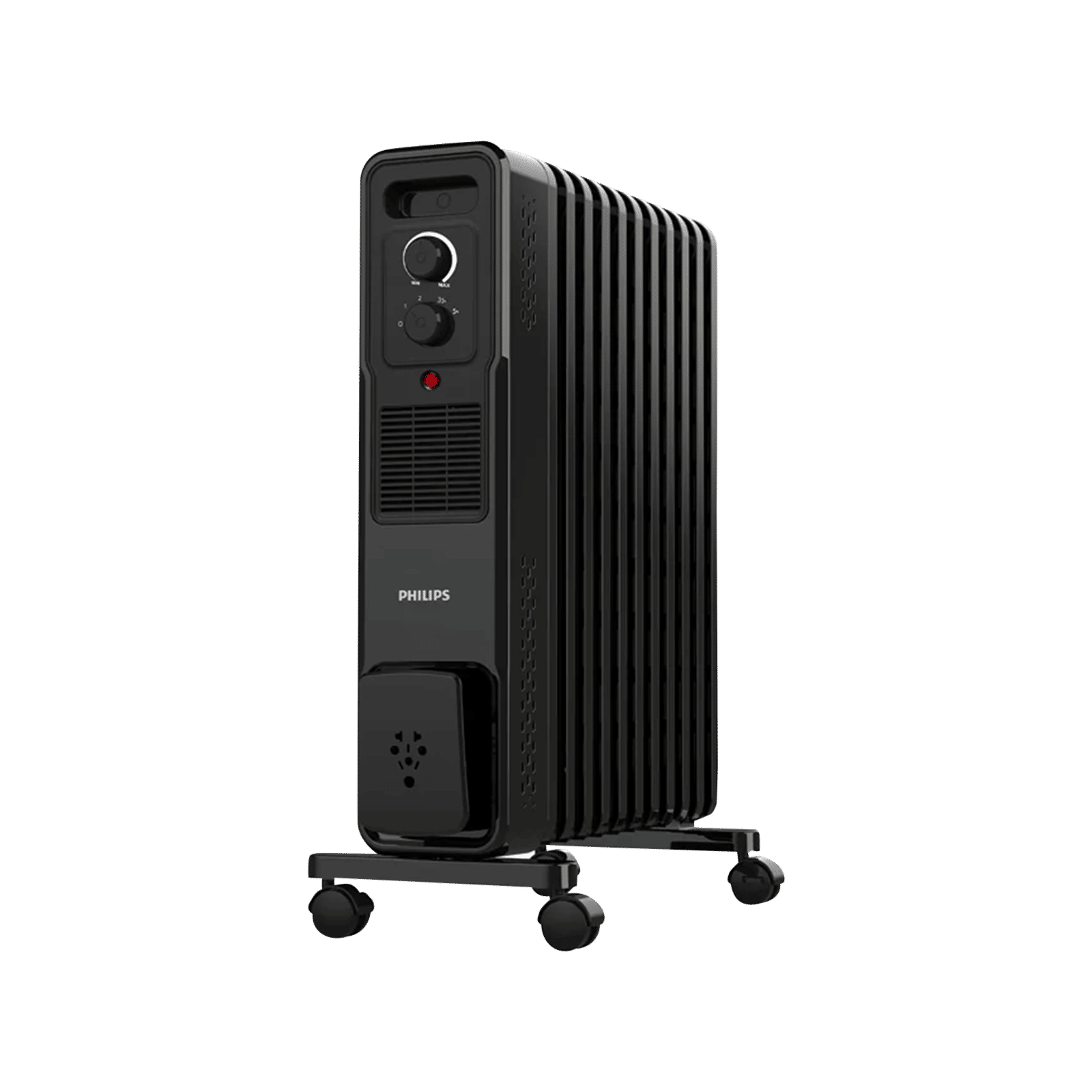 Philips CX301301 2900 W Oil Filled Radiator Room Heater with 13 Fins (5 Heating Modes, Black)