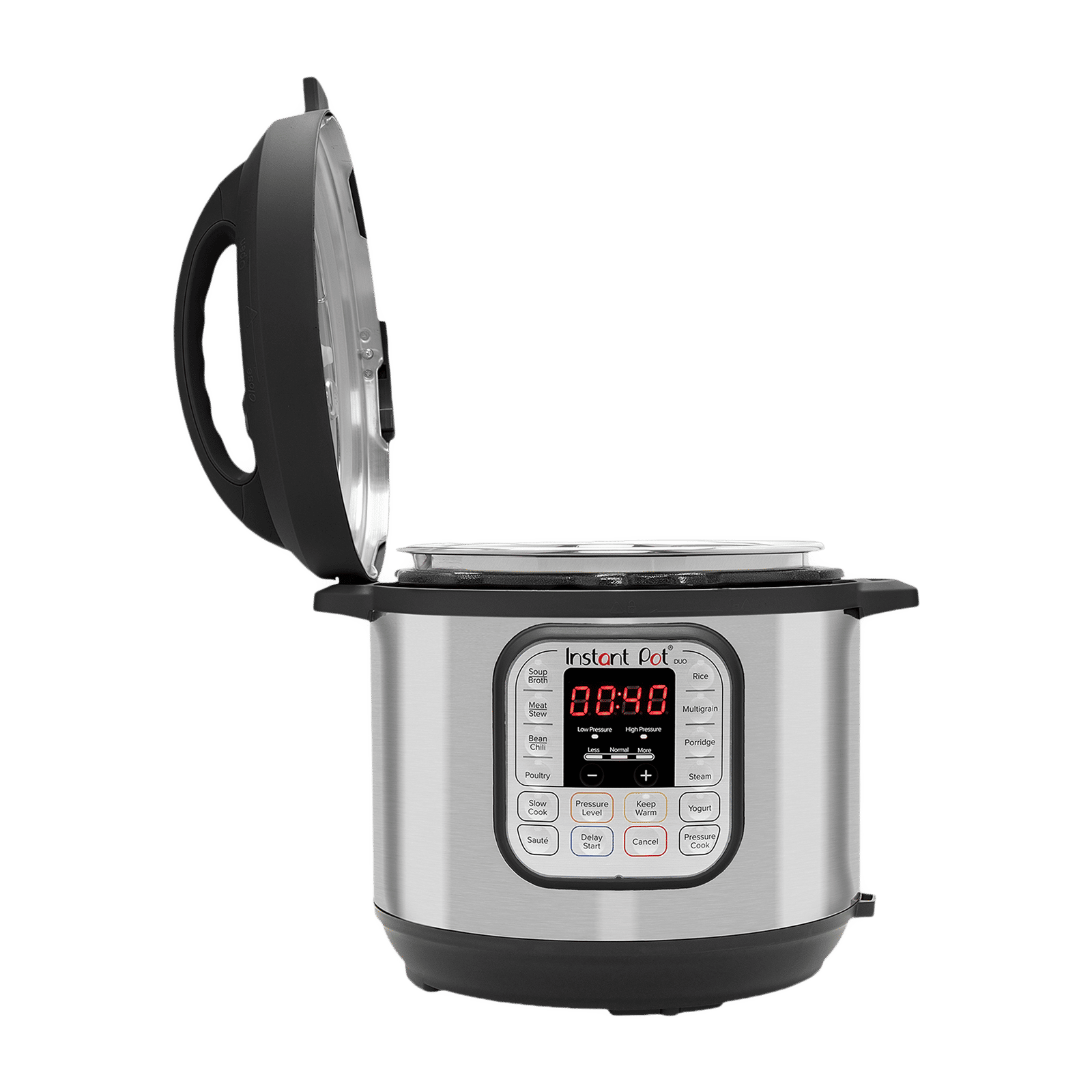 Instant Pot Duo 5.35 Litre Electric Pressure Cooker with Keep Warm Function (Grey)